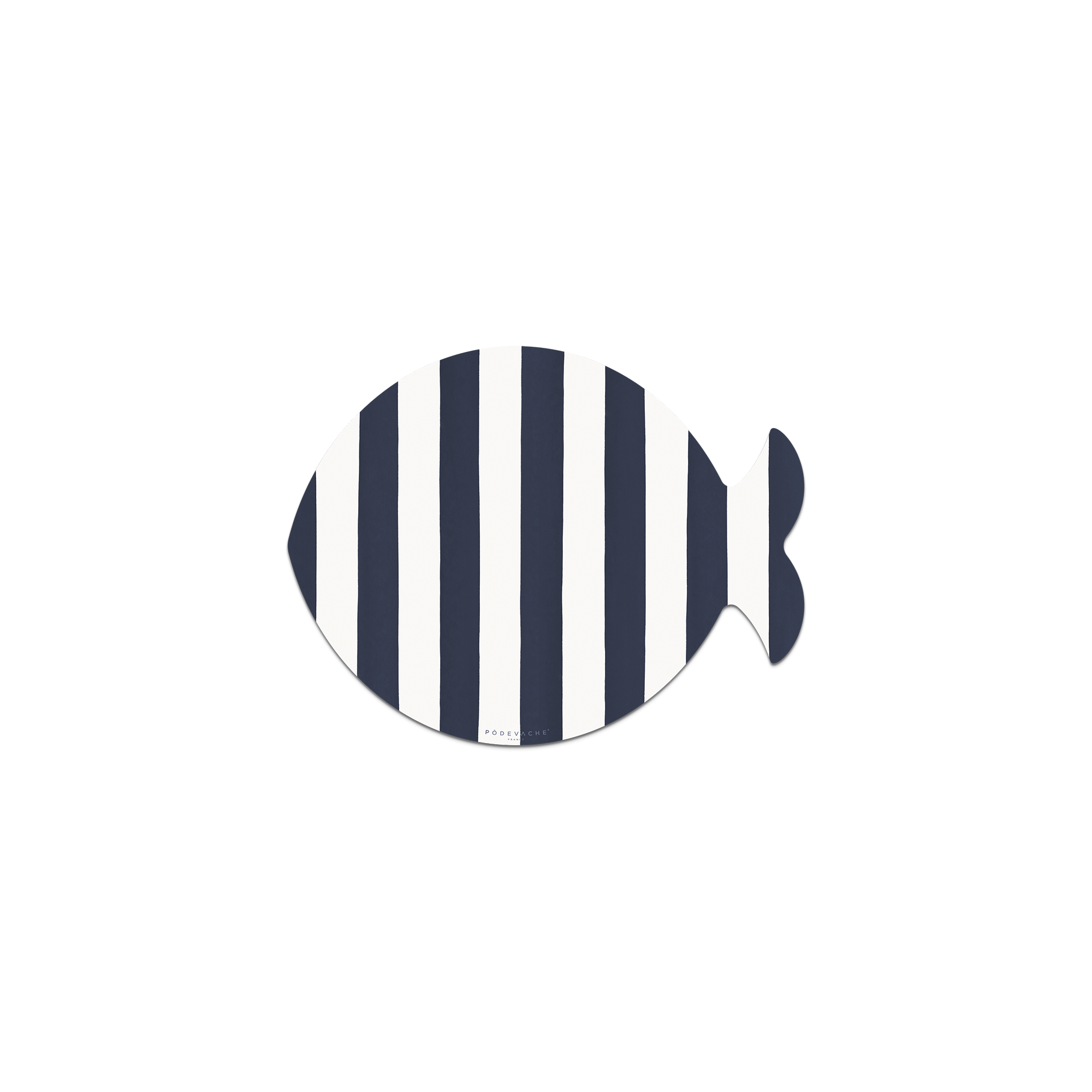 Lot De 6 Dessous De Verre Vinyle Fish Ray