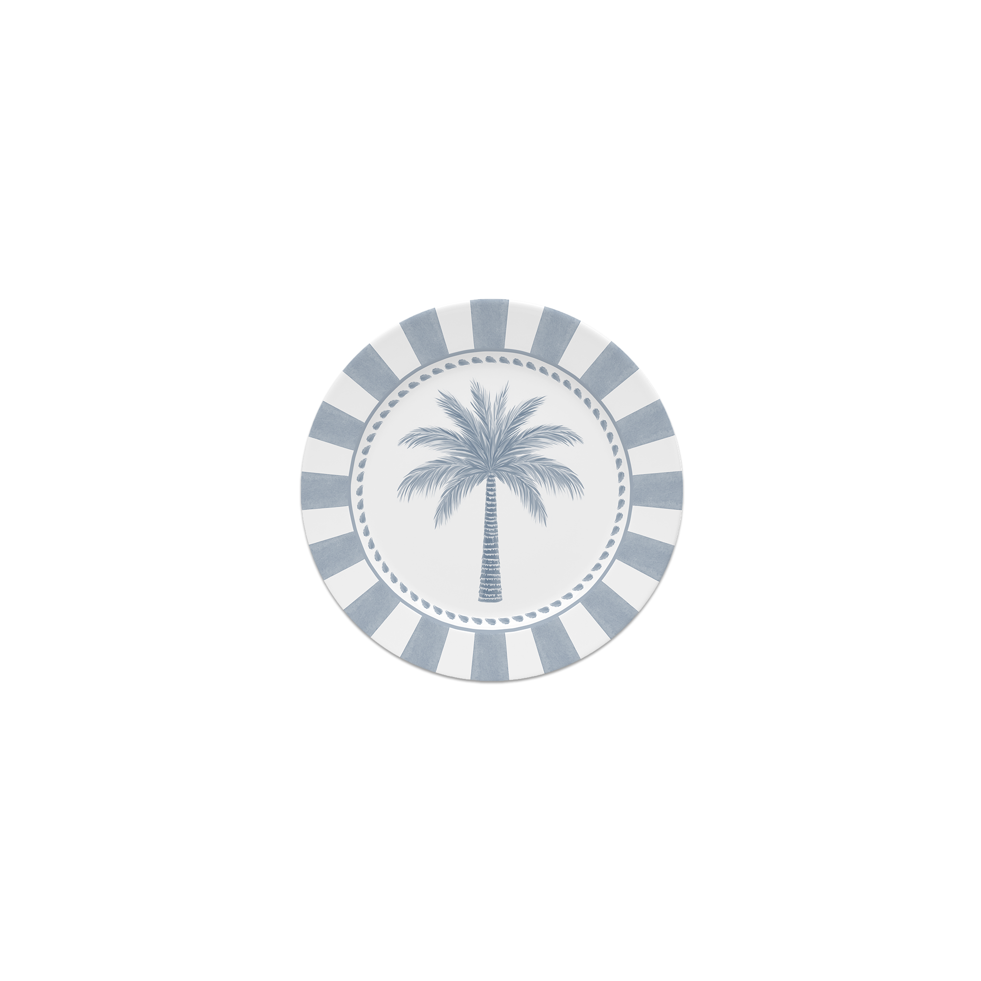 Lot De 6 Dessous De Verre Vinyle Cocotier