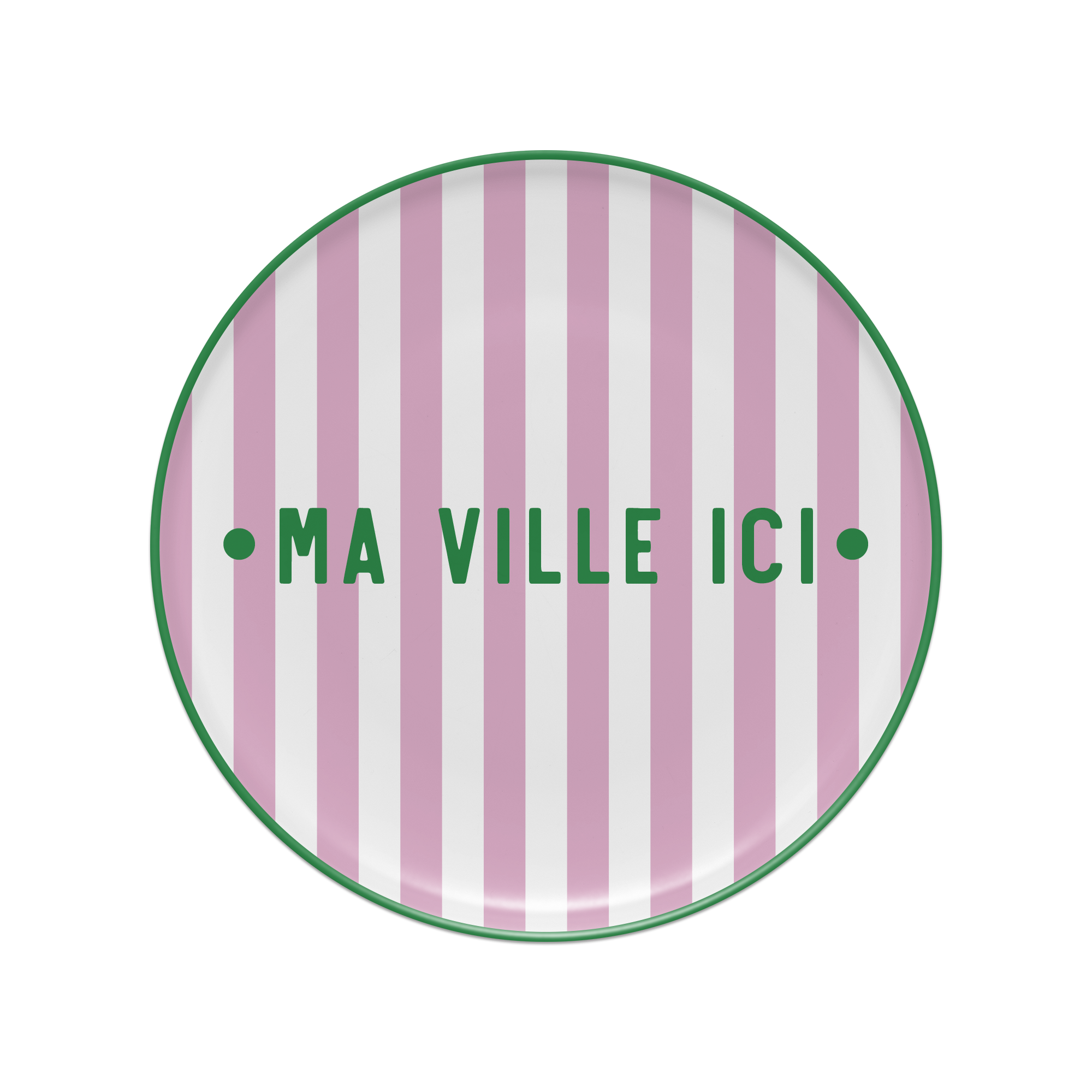 Set de table vinyle personnalisé Ciao Bella