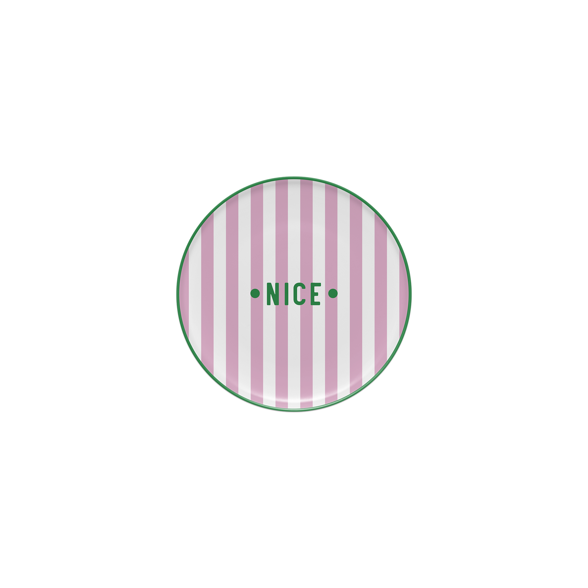 Lot de 6 dessous de verre vinyle personnalisés Ciao Bella