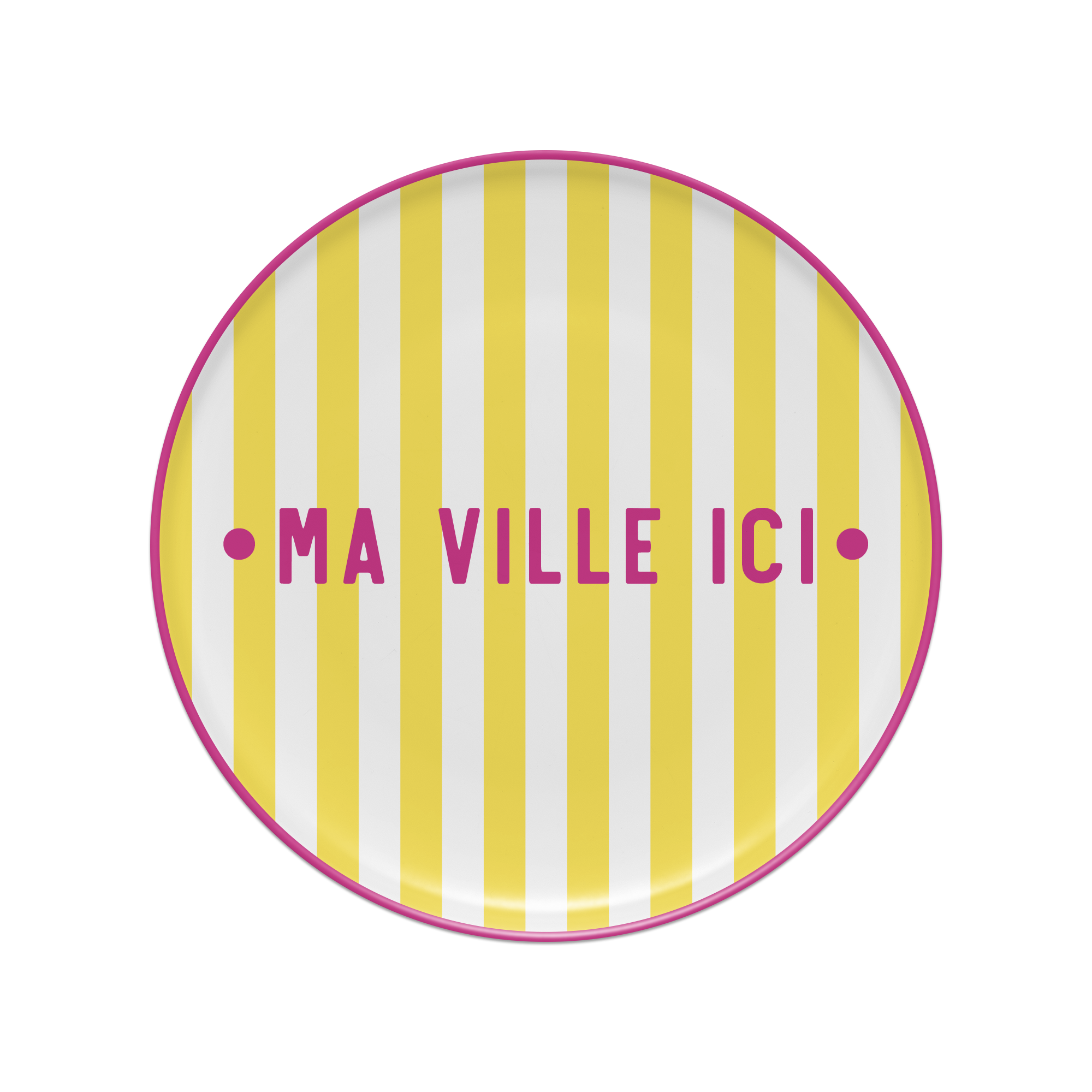 Set de table vinyle personnalisé Buon Apetito