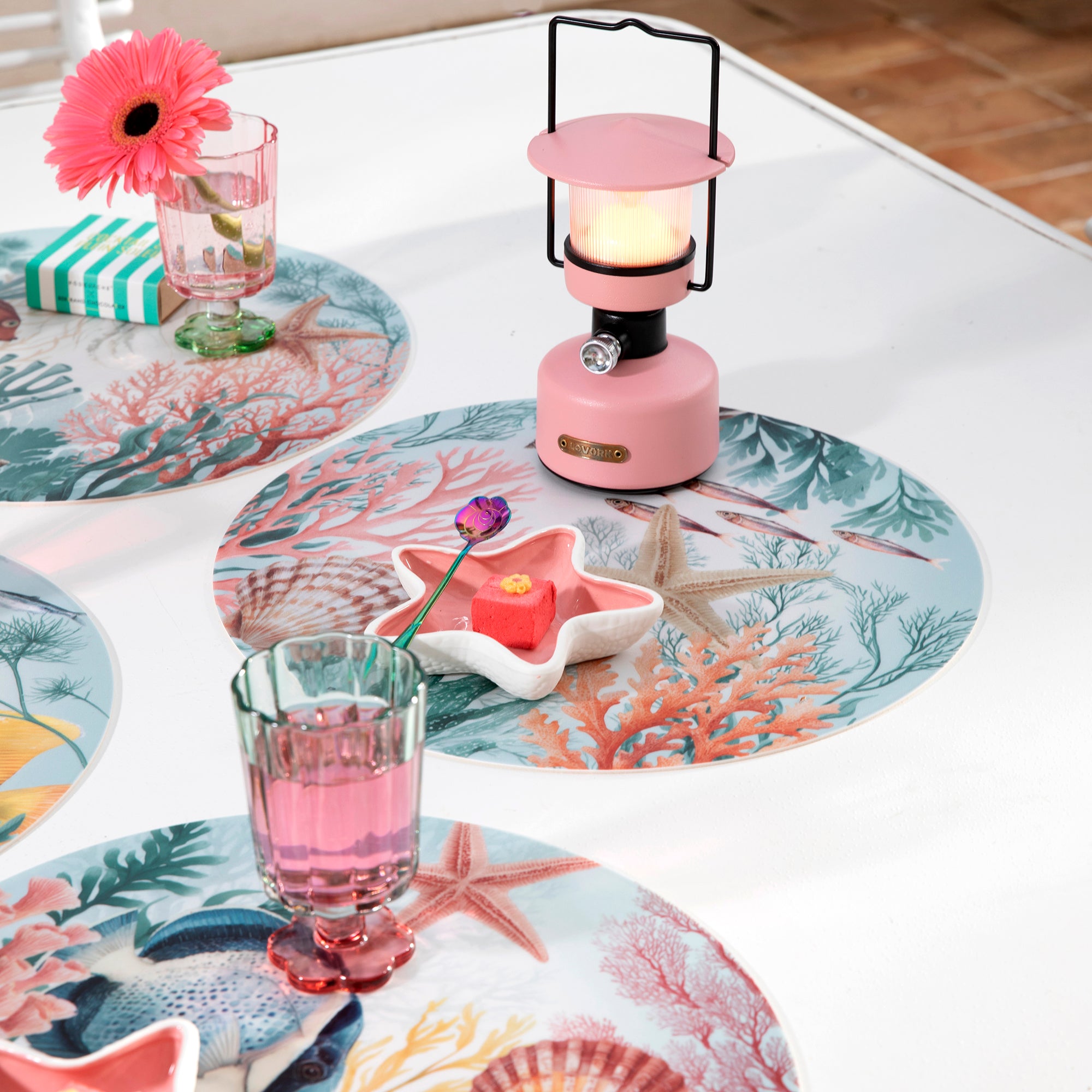Set De Table Vinyle Acroporo