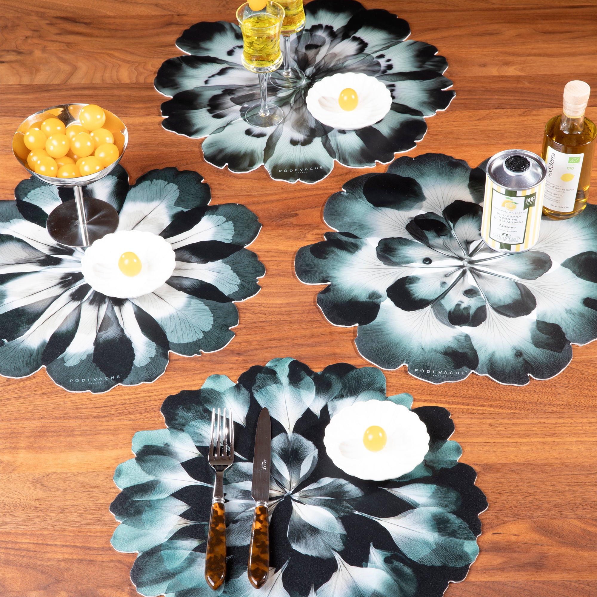 Set De Table Vinyle Floral Corolleu