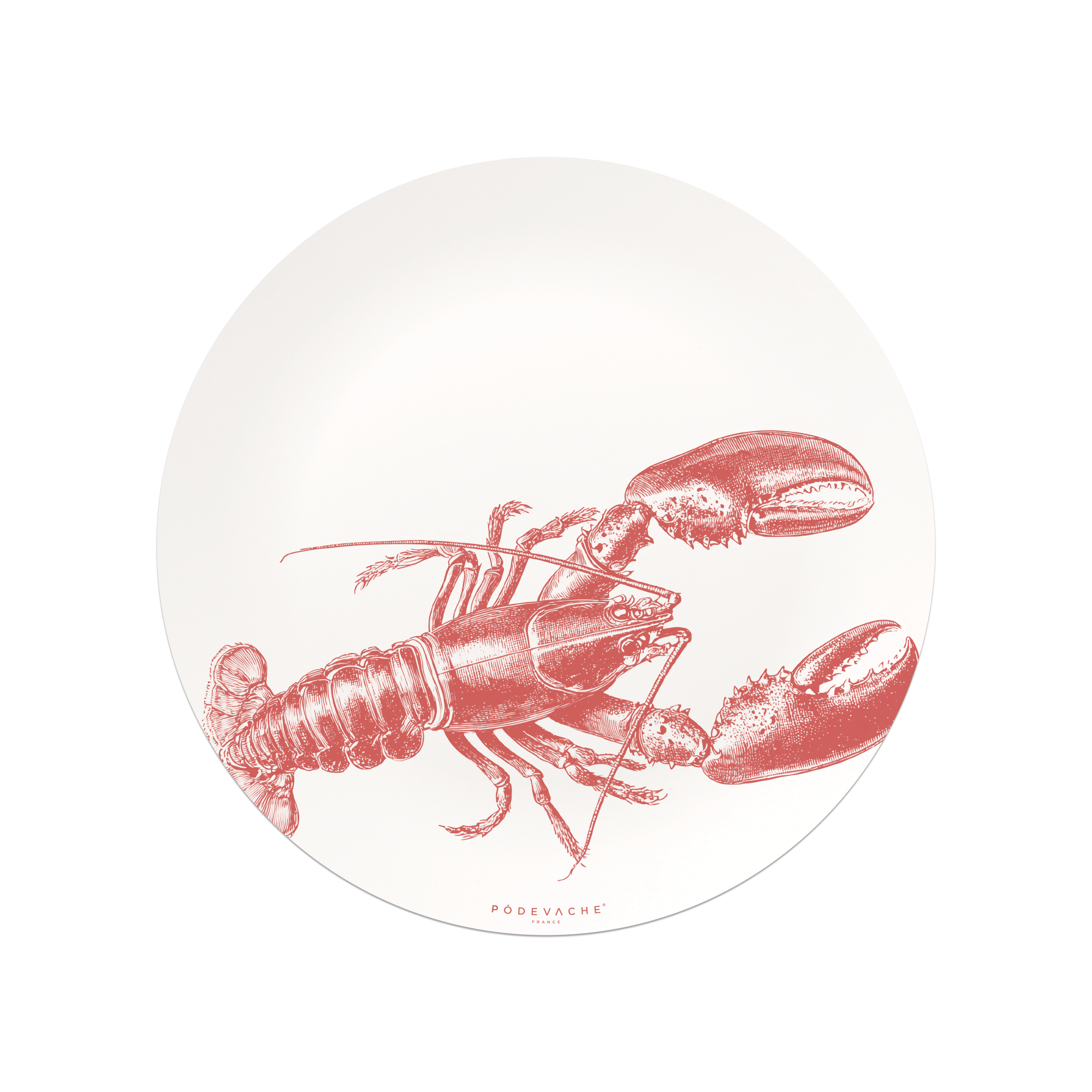 Set De Table Vinyle Homarus