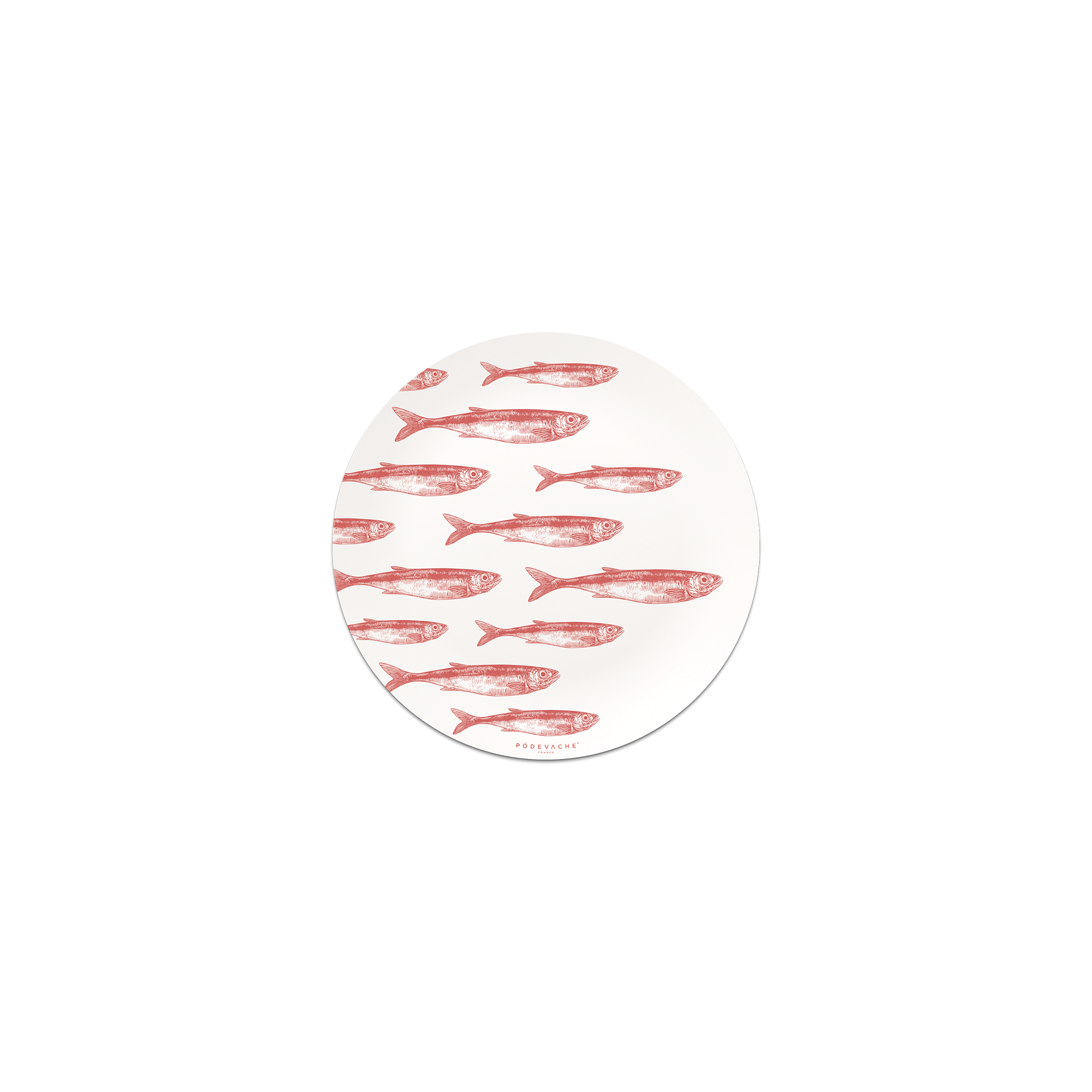 Lot De 6 Dessous De Verre Vinyle Plichard