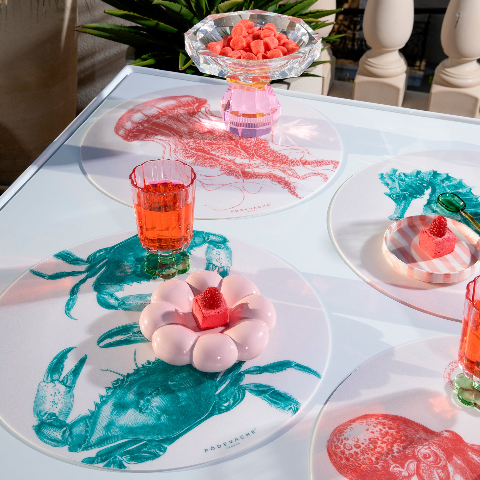 Set De Table Vinyle Krabitz