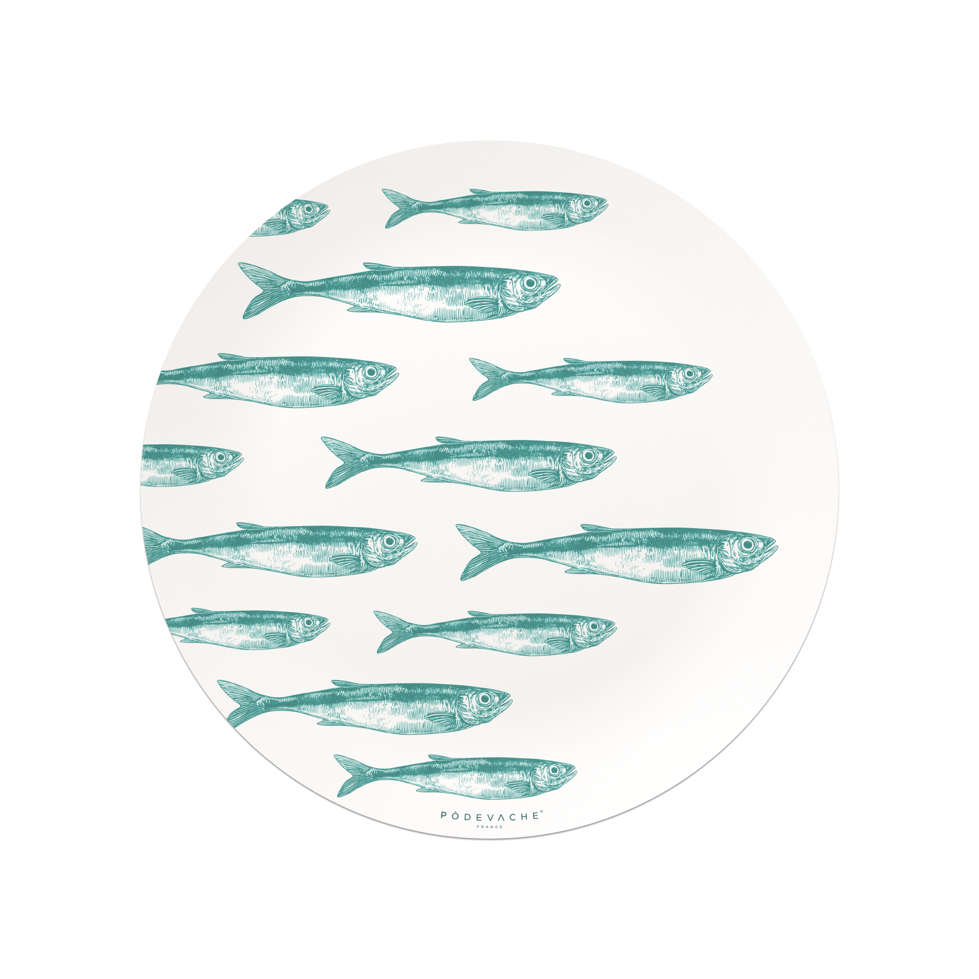 Set De Table Vinyle Pilchard