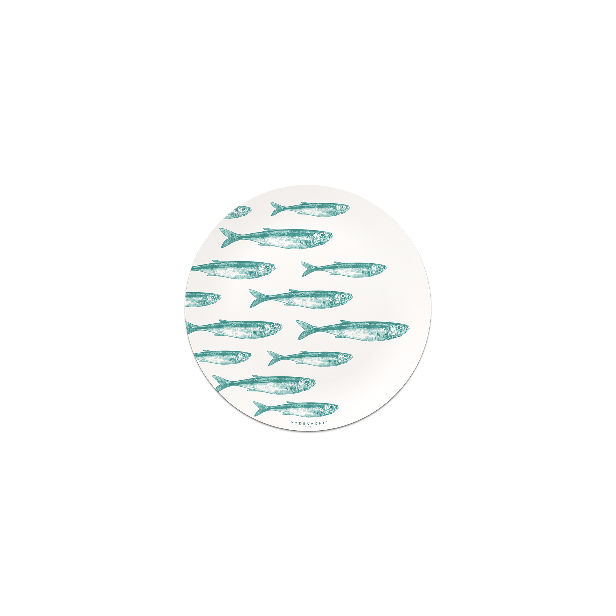 Lot De 6 Dessous De Verre Vinyle Plichard