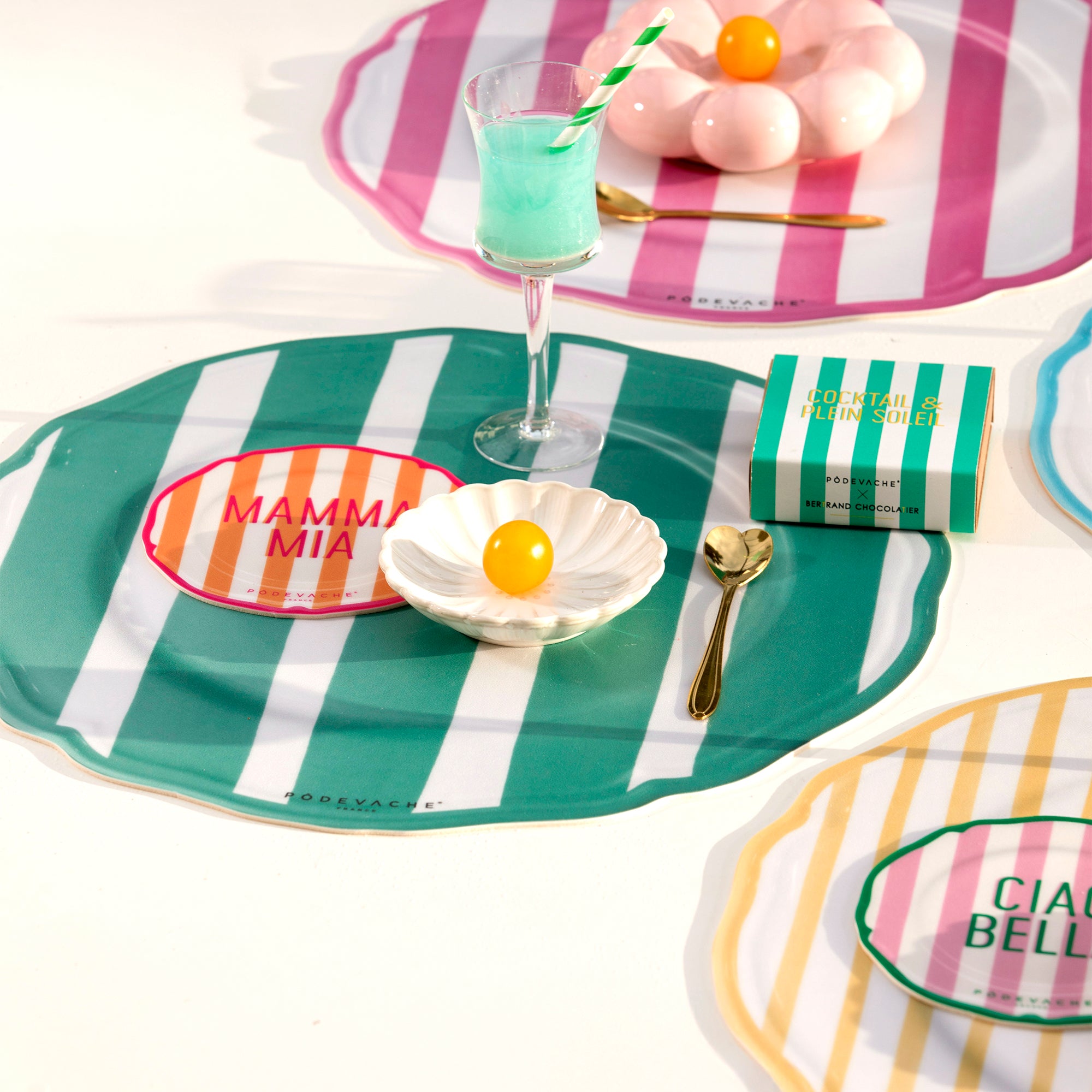 Set De Table Vinyle Bagnard