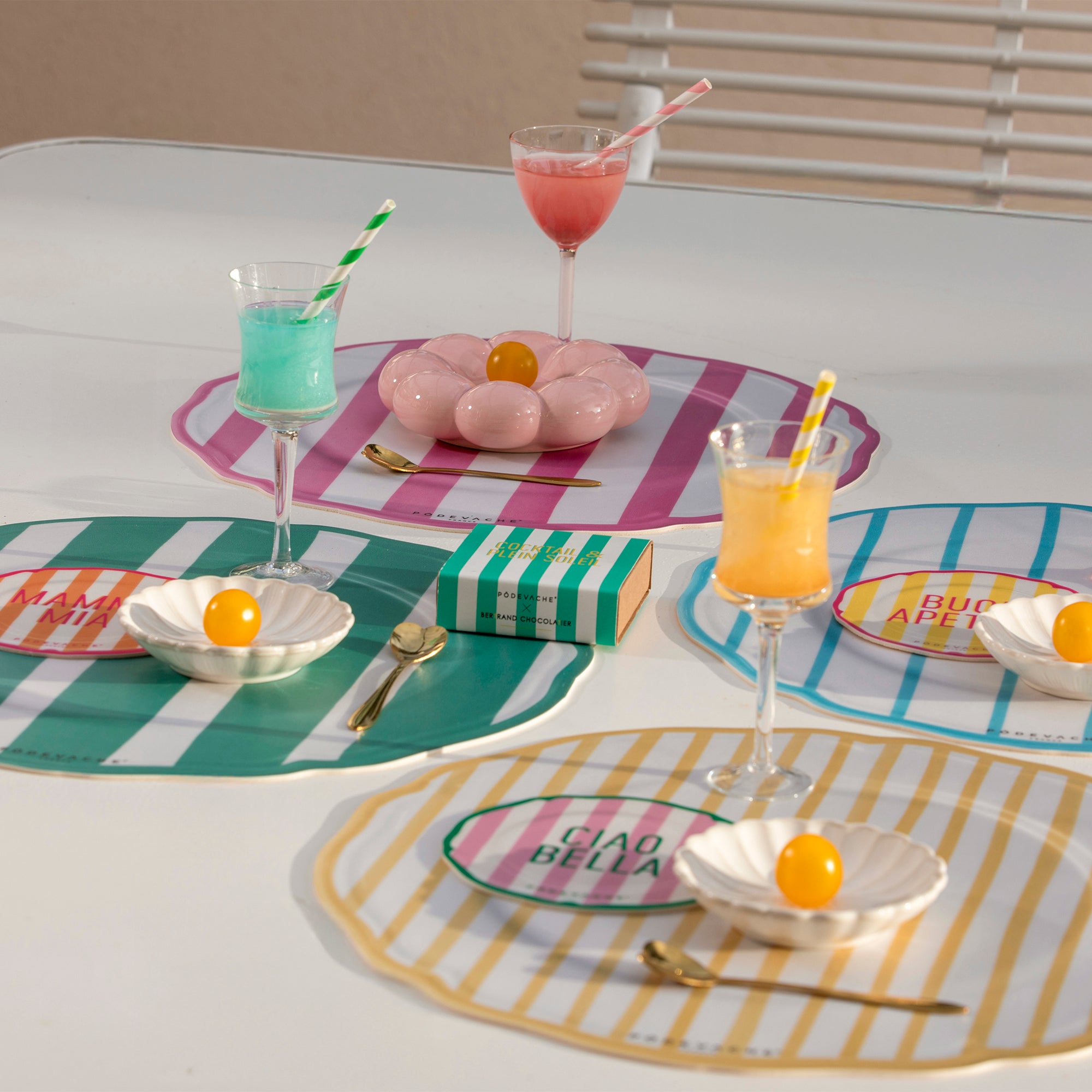 Set De Table Vinyle Bagnard