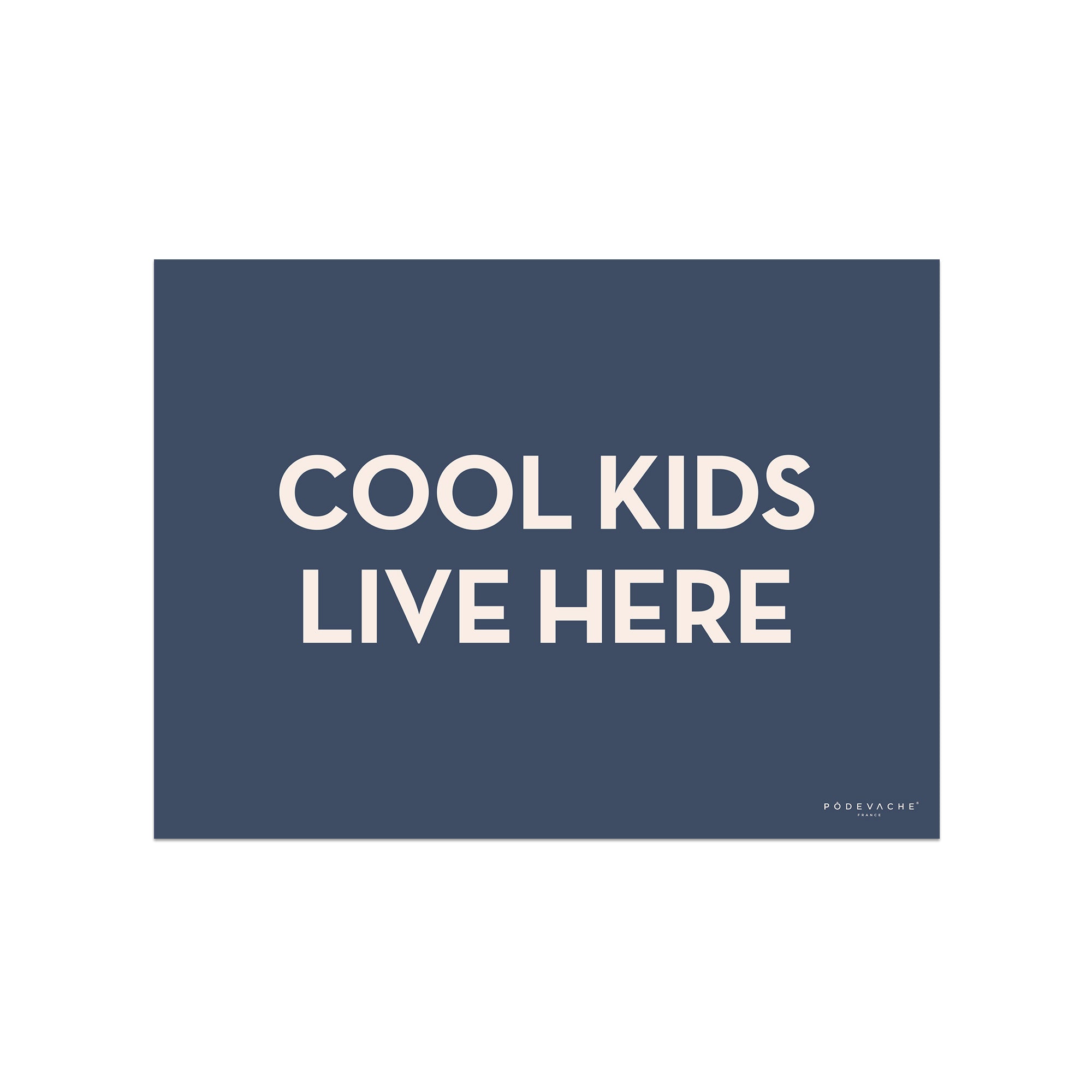 Set De Table Vinyle Cool Kids