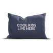 Coussin Velours Cool Kids