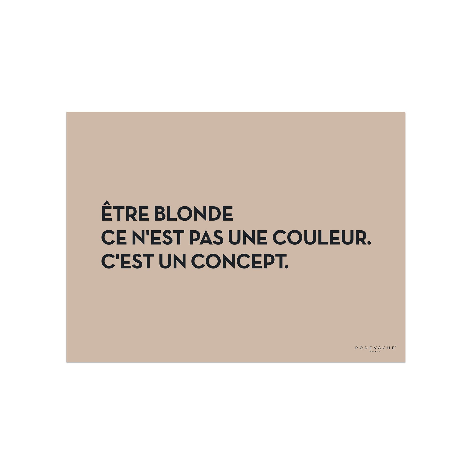 Set De Table Vinyle Blonde