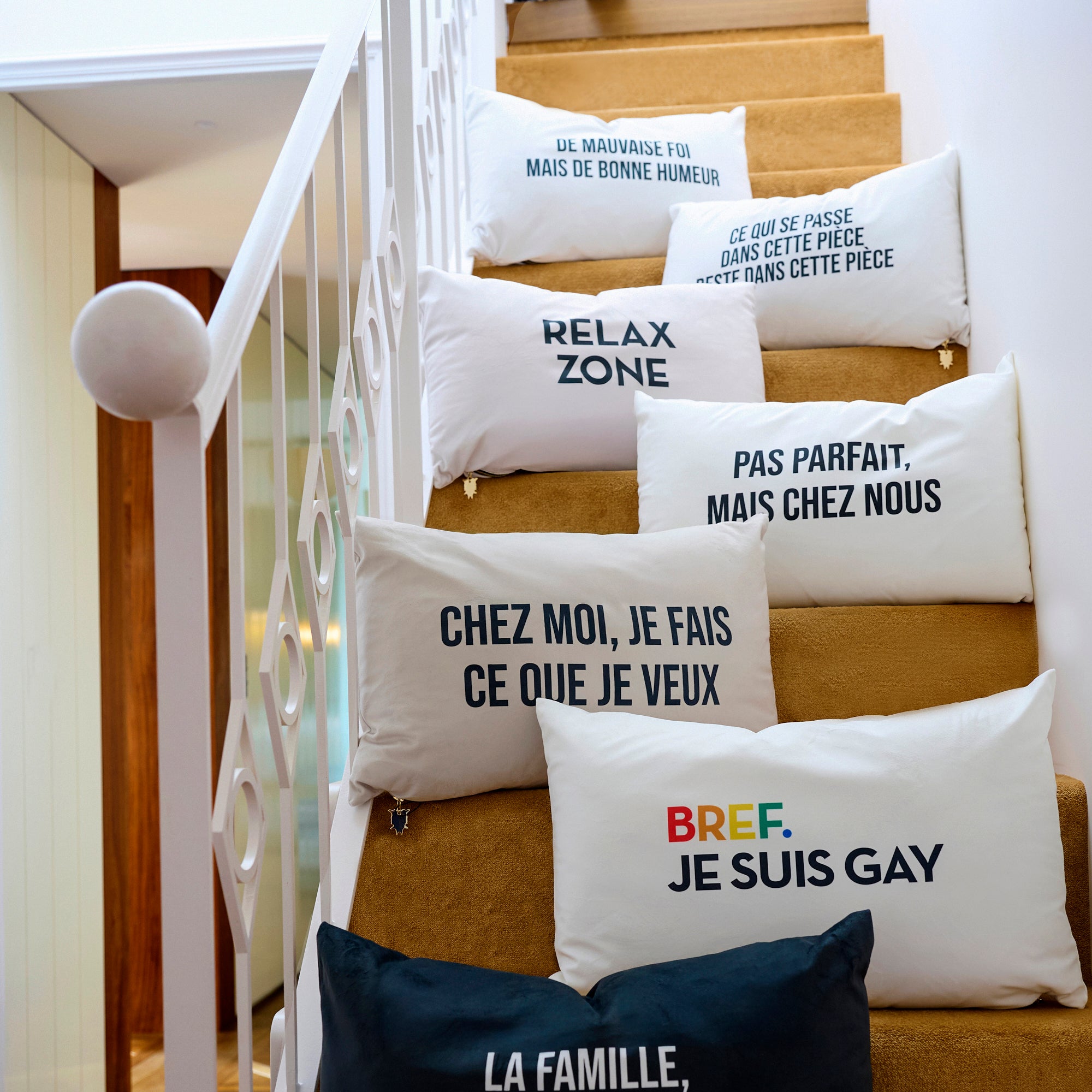 Coussin Velours Piece