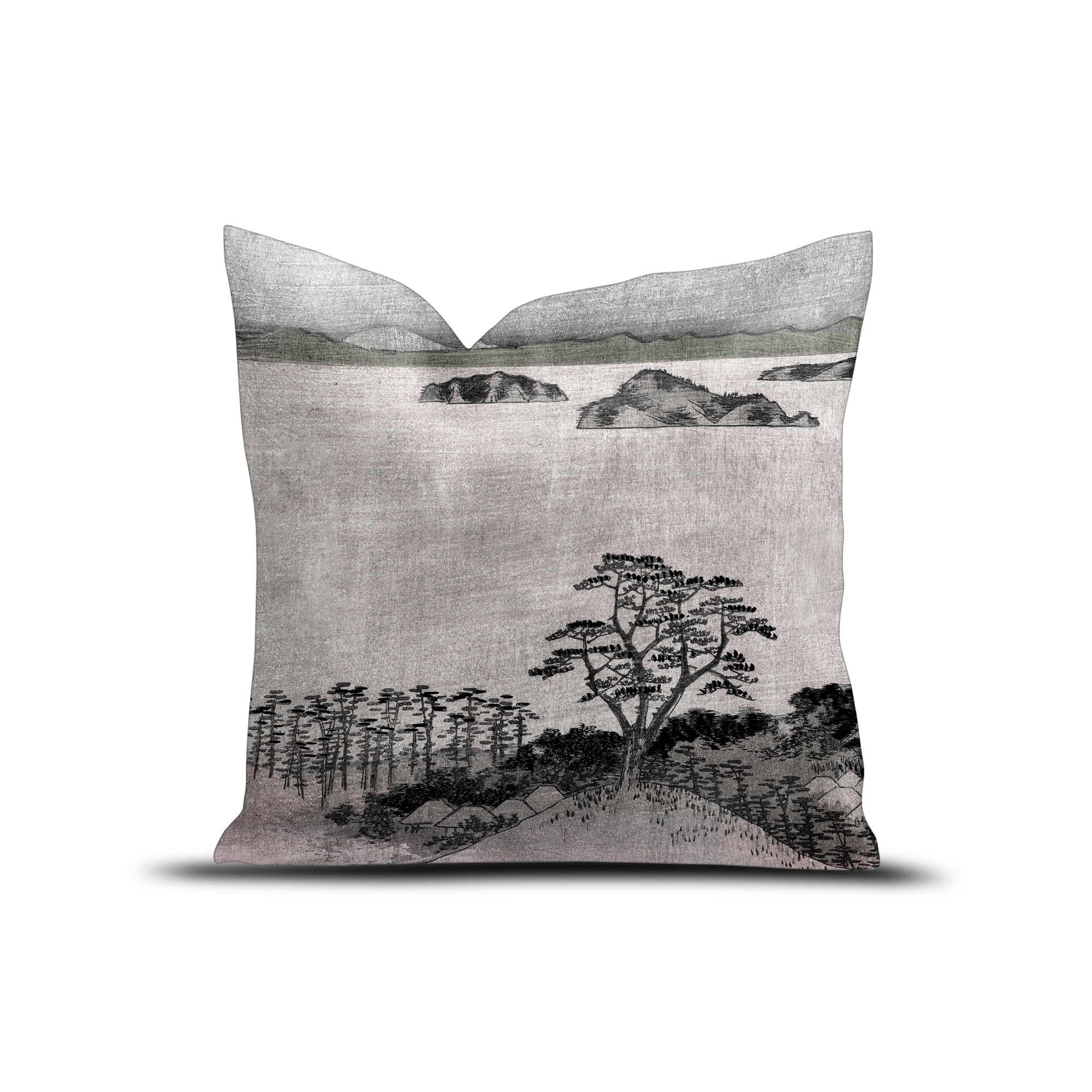 Coussin velours Bonnieux