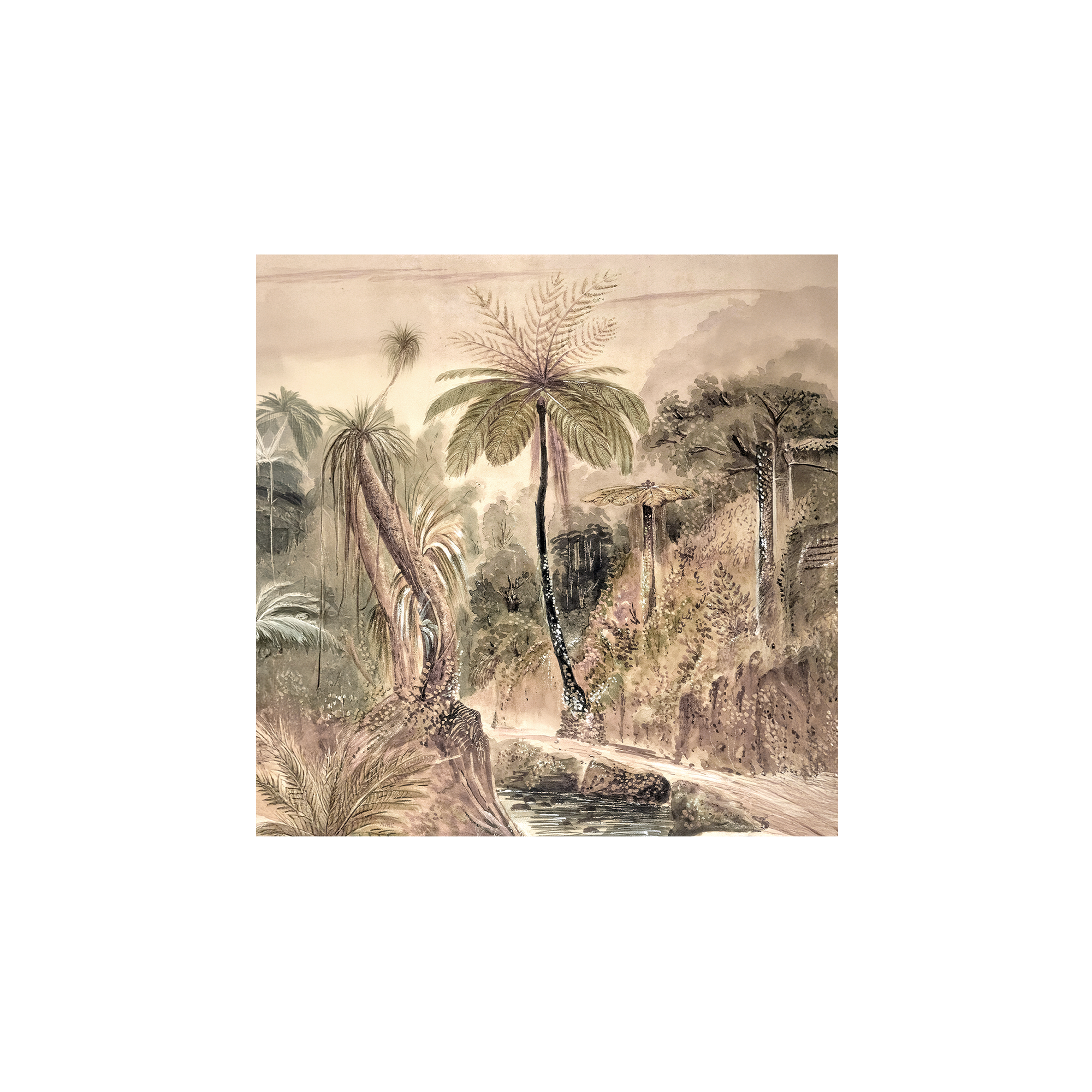 Lot de 6 dessous de verre vinyle Bijoux