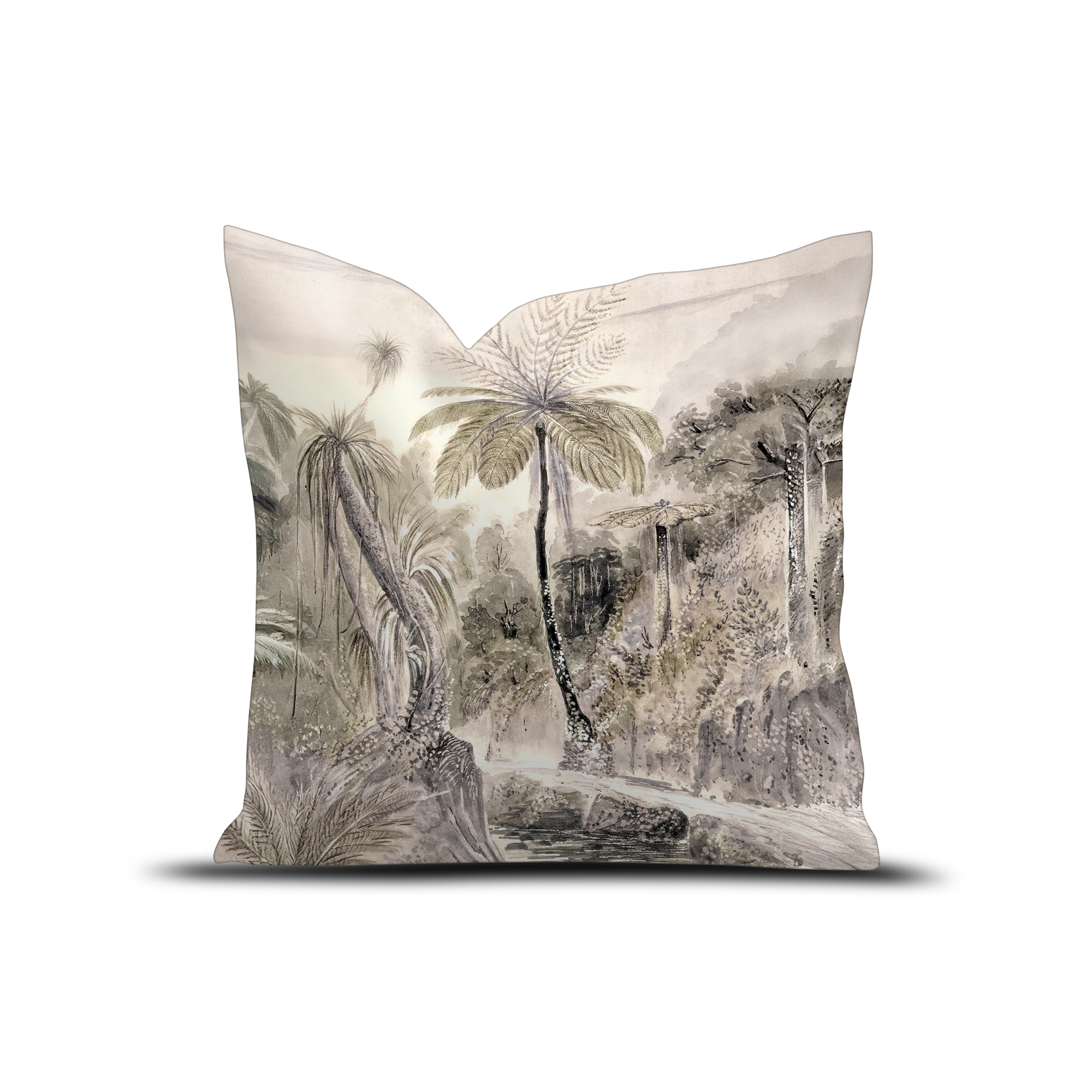 Coussin velours Bijoux