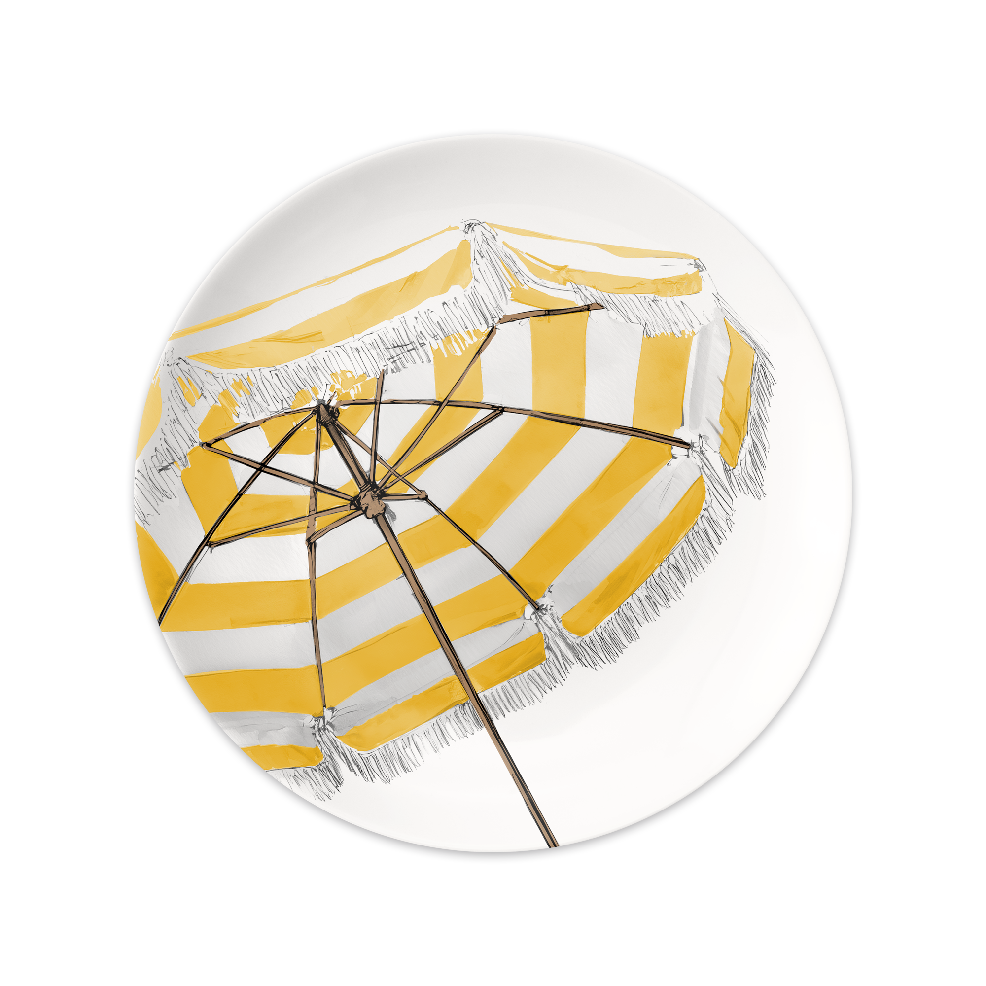 Set De Table Vinyle Beach Umbrella