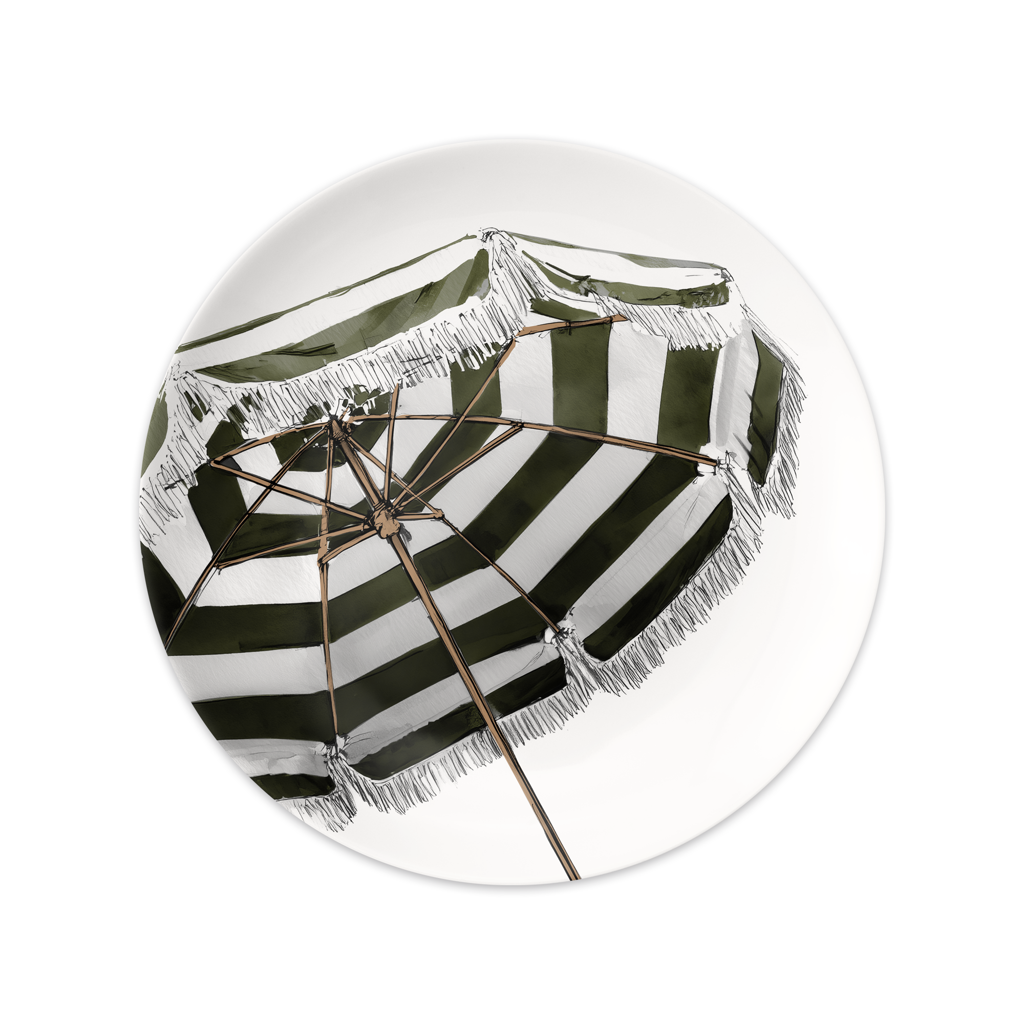 Set De Table Vinyle Beach Umbrella