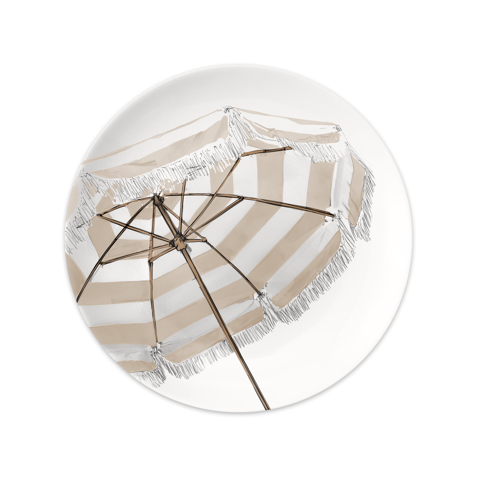 Set De Table Vinyle Beach Umbrella