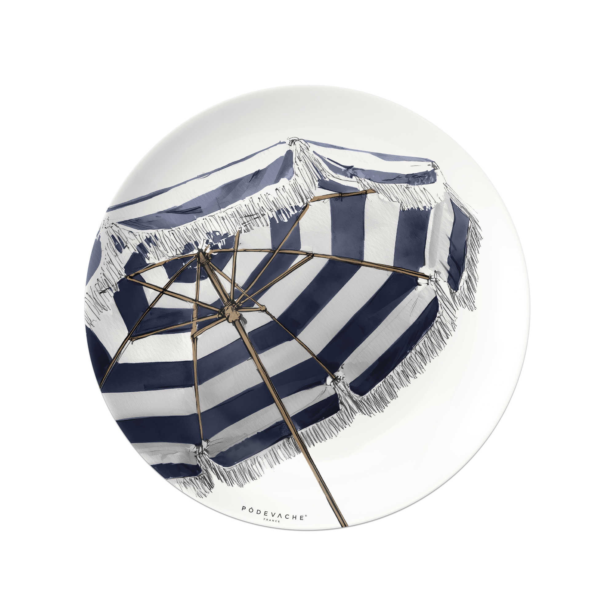Set De Table Vinyle Beach Umbrella