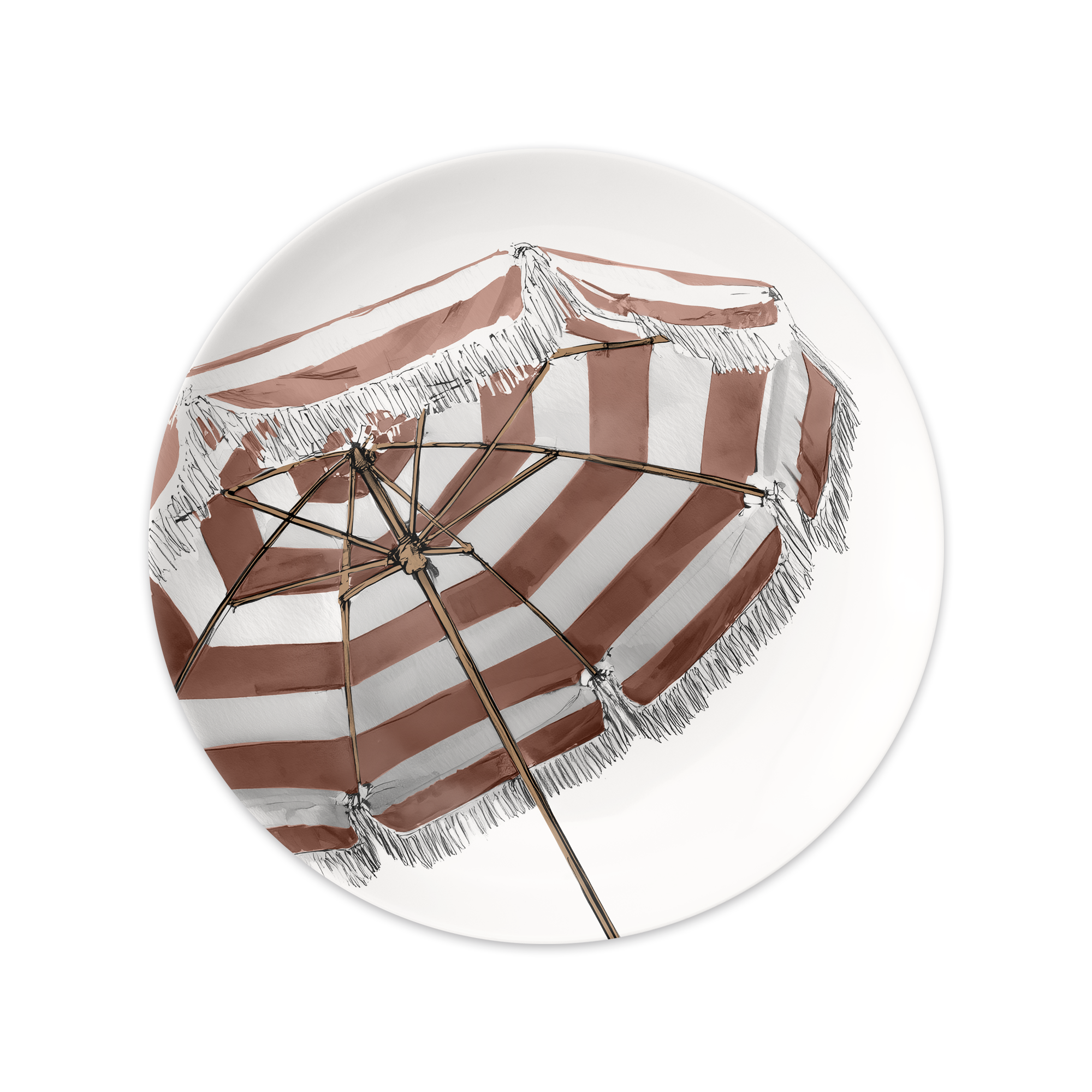Set De Table Vinyle Beach Umbrella