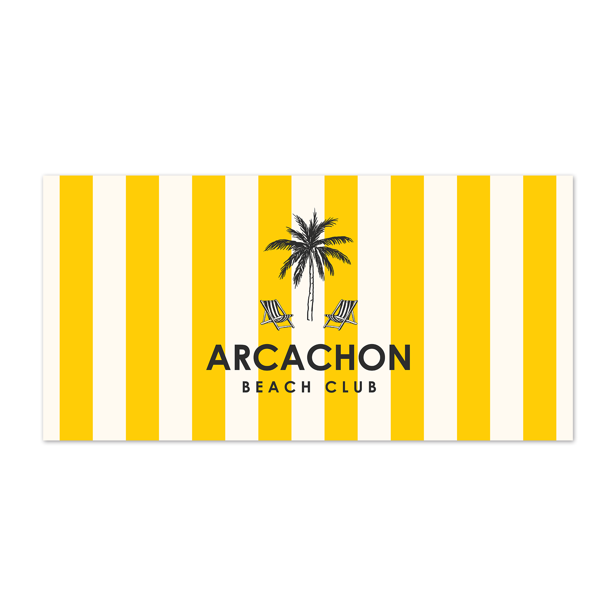 Tapis vinyle personnalisé Dolce Yellow