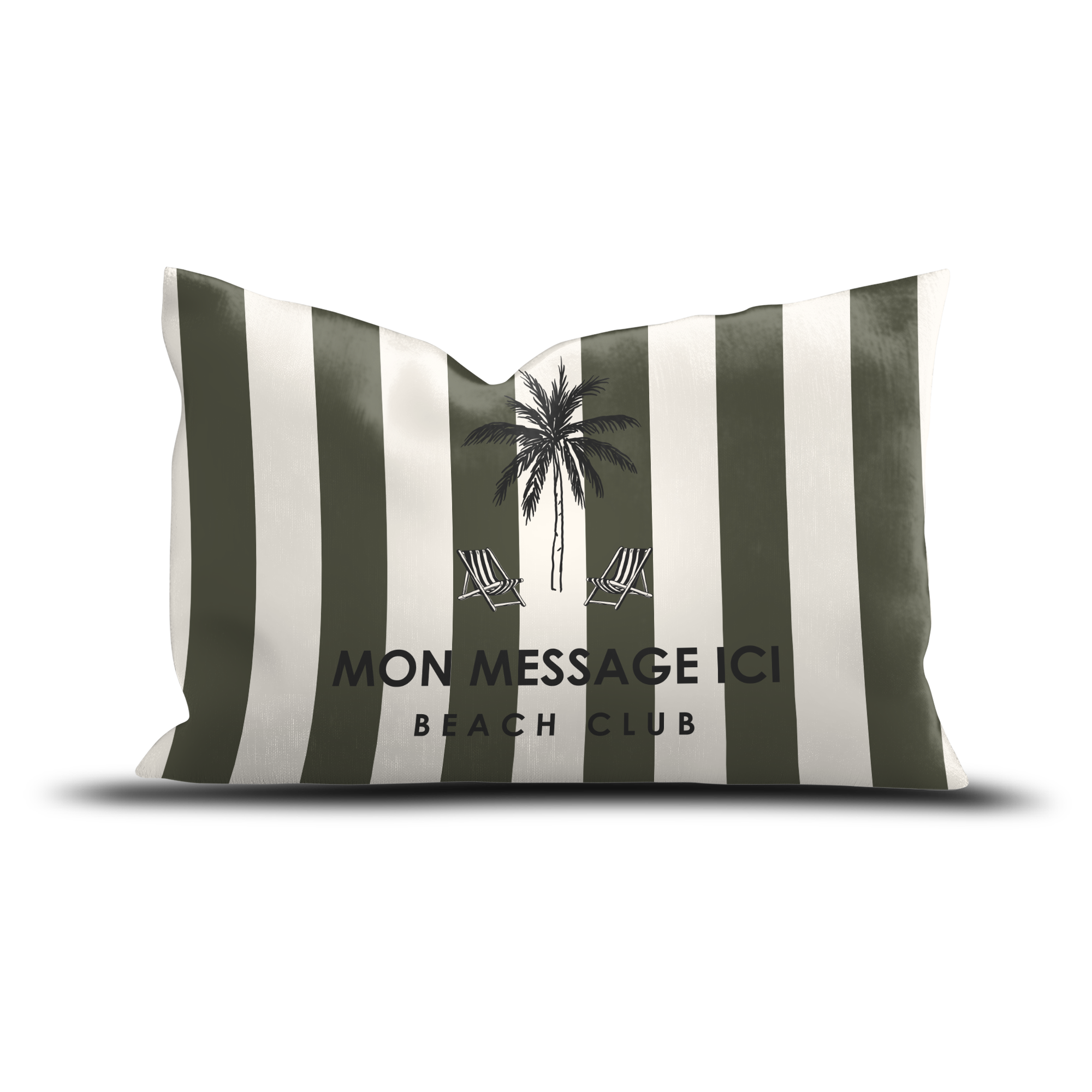 Coussin extérieur personnalisé Dolce Kaki