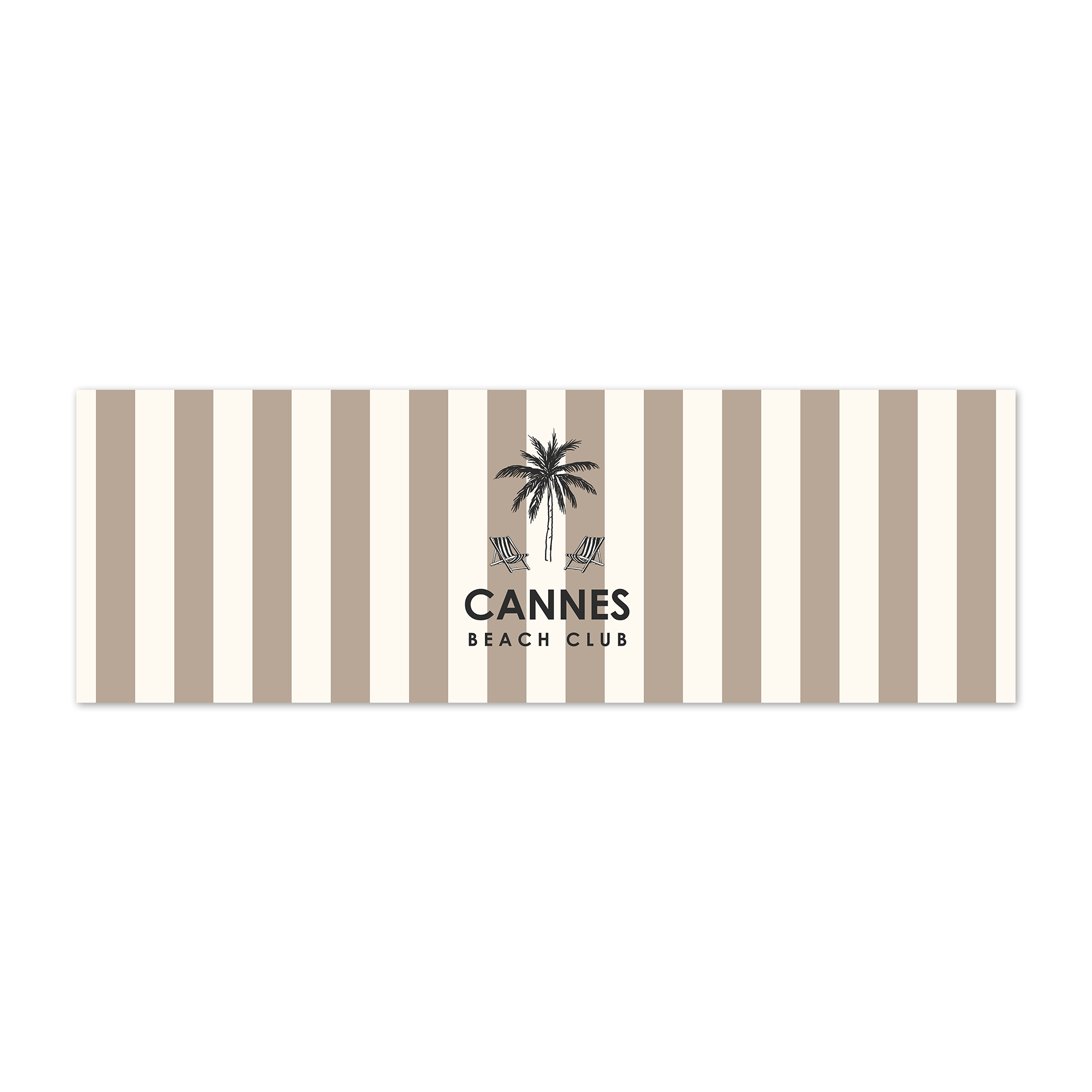 Tapis vinyle personnalisé Dolce Beige