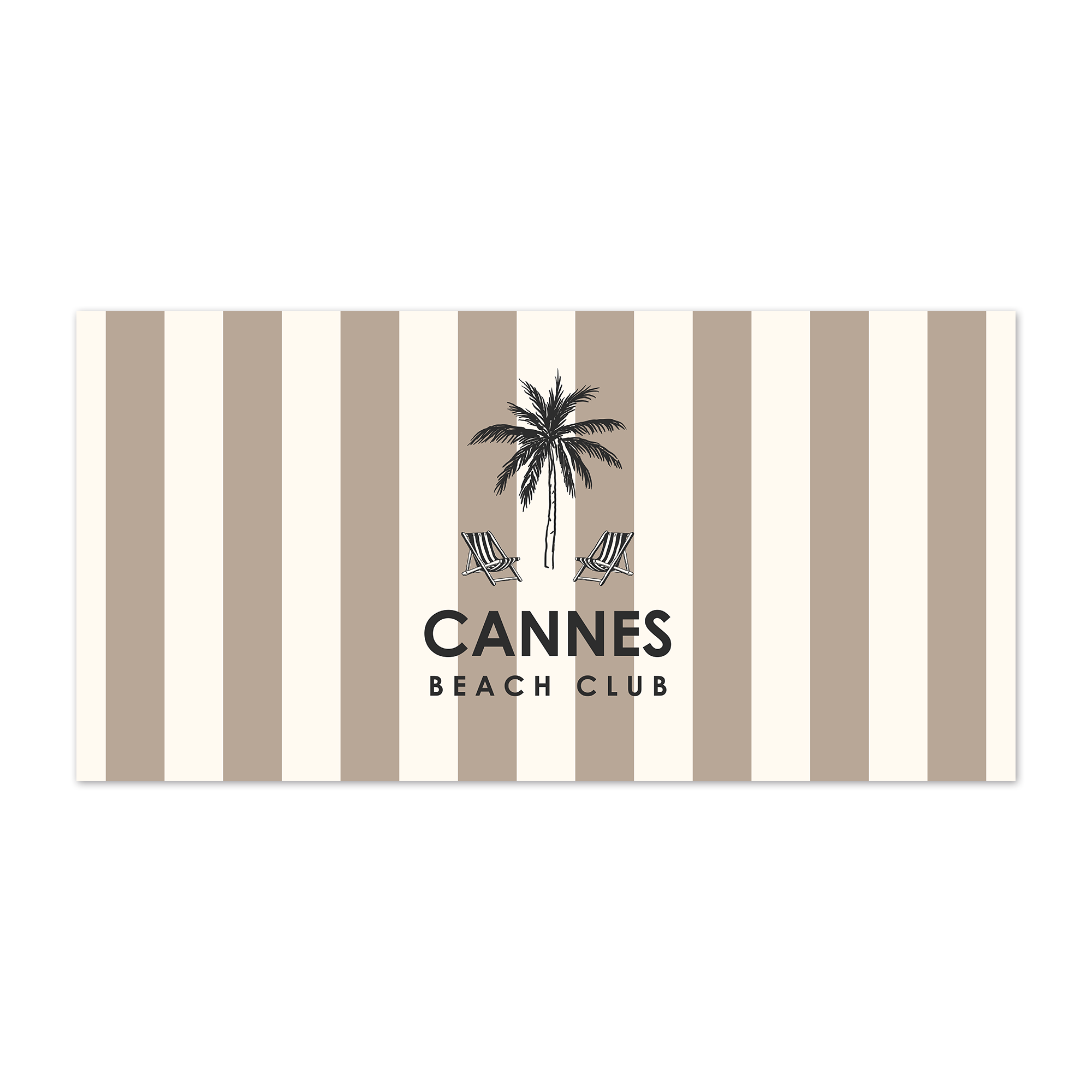 Tapis vinyle personnalisé Dolce Beige