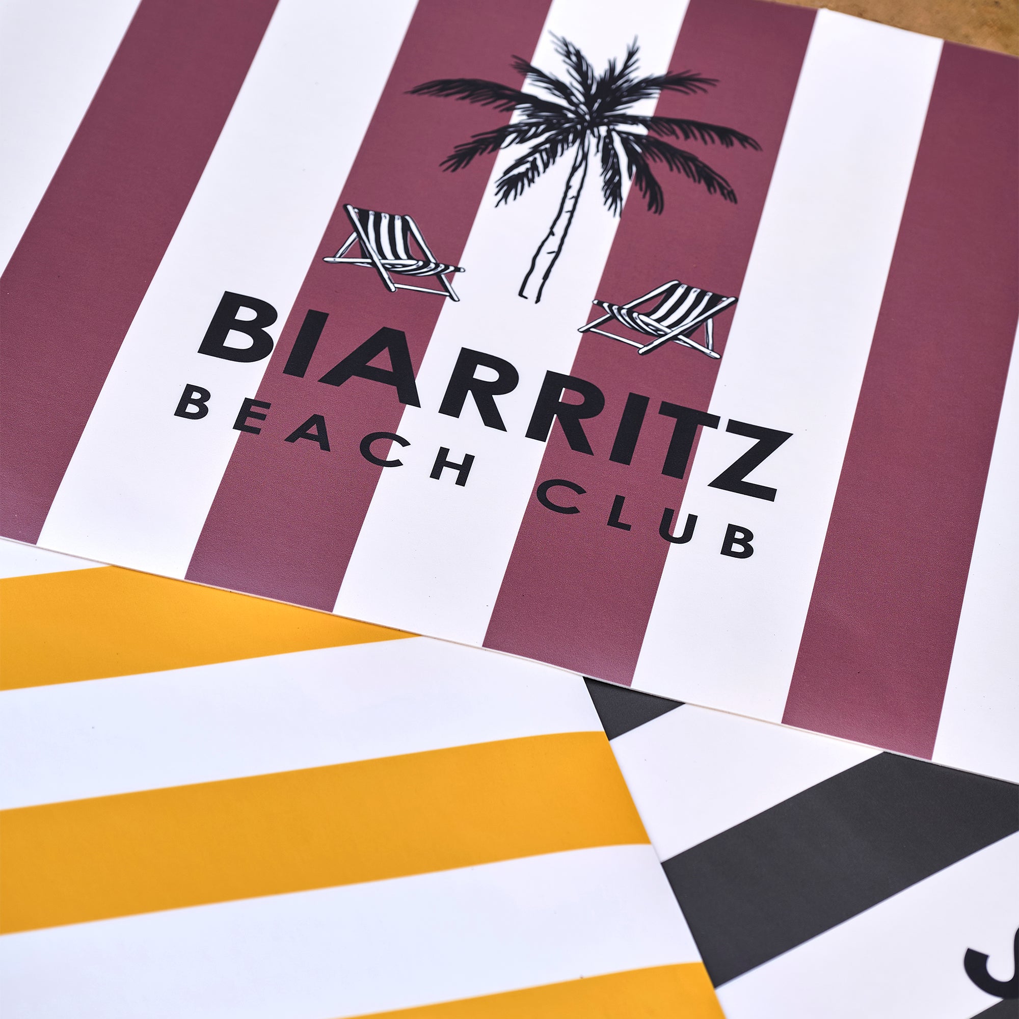 Set de table vinyle personnalisé Dolce Terracotta