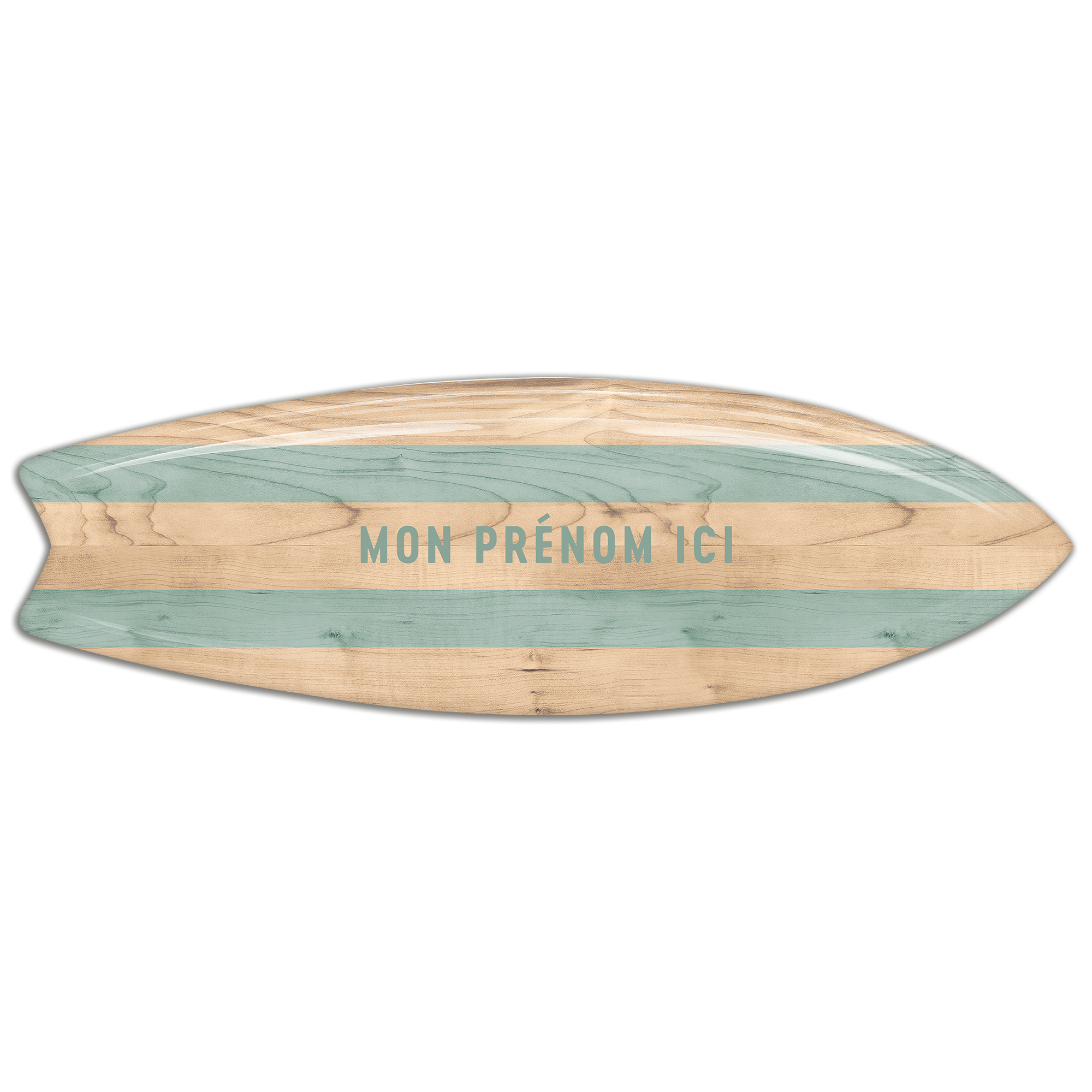 Planche de surf Personnalisée Vert d'Eau