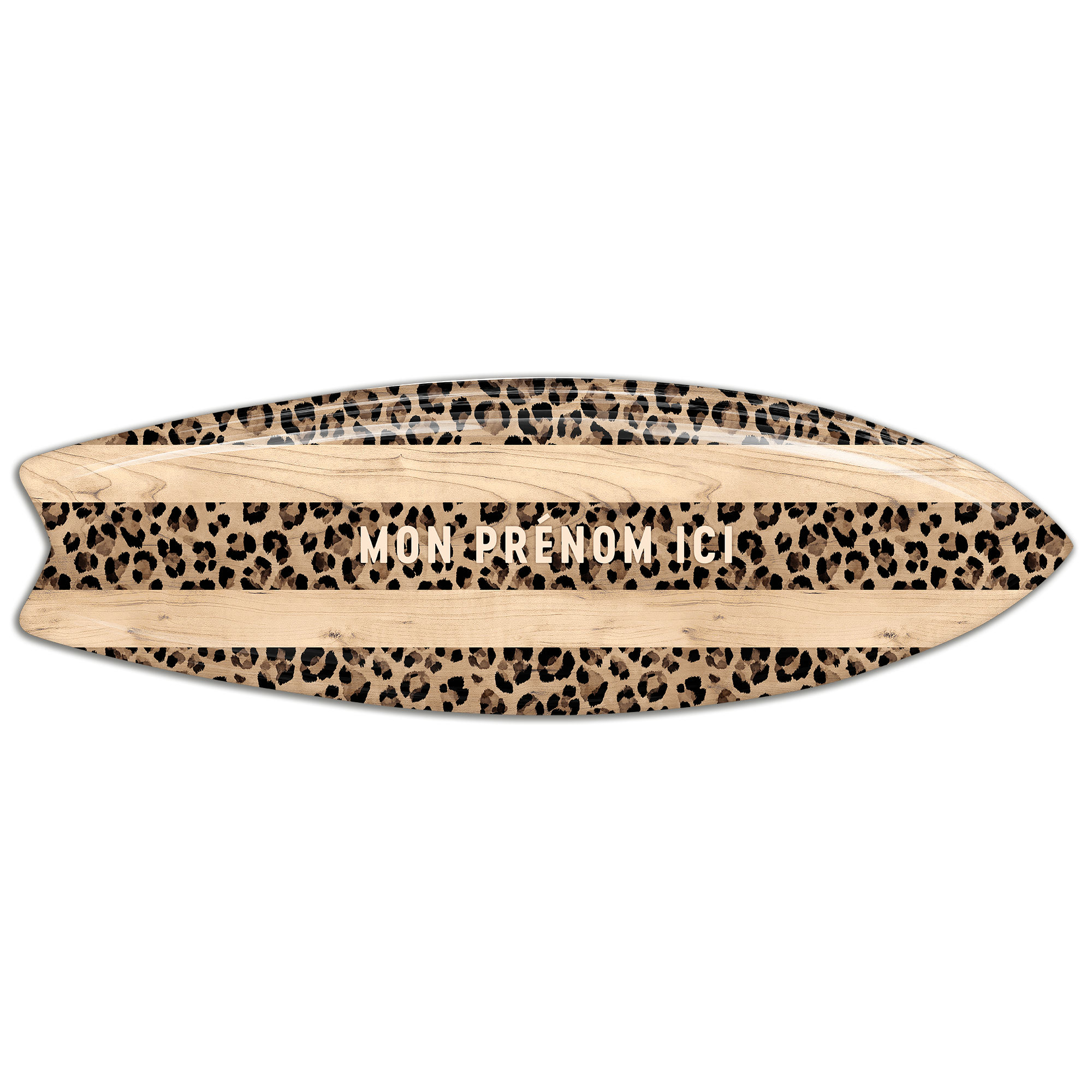 Planche de surf Personnalisée Léopard