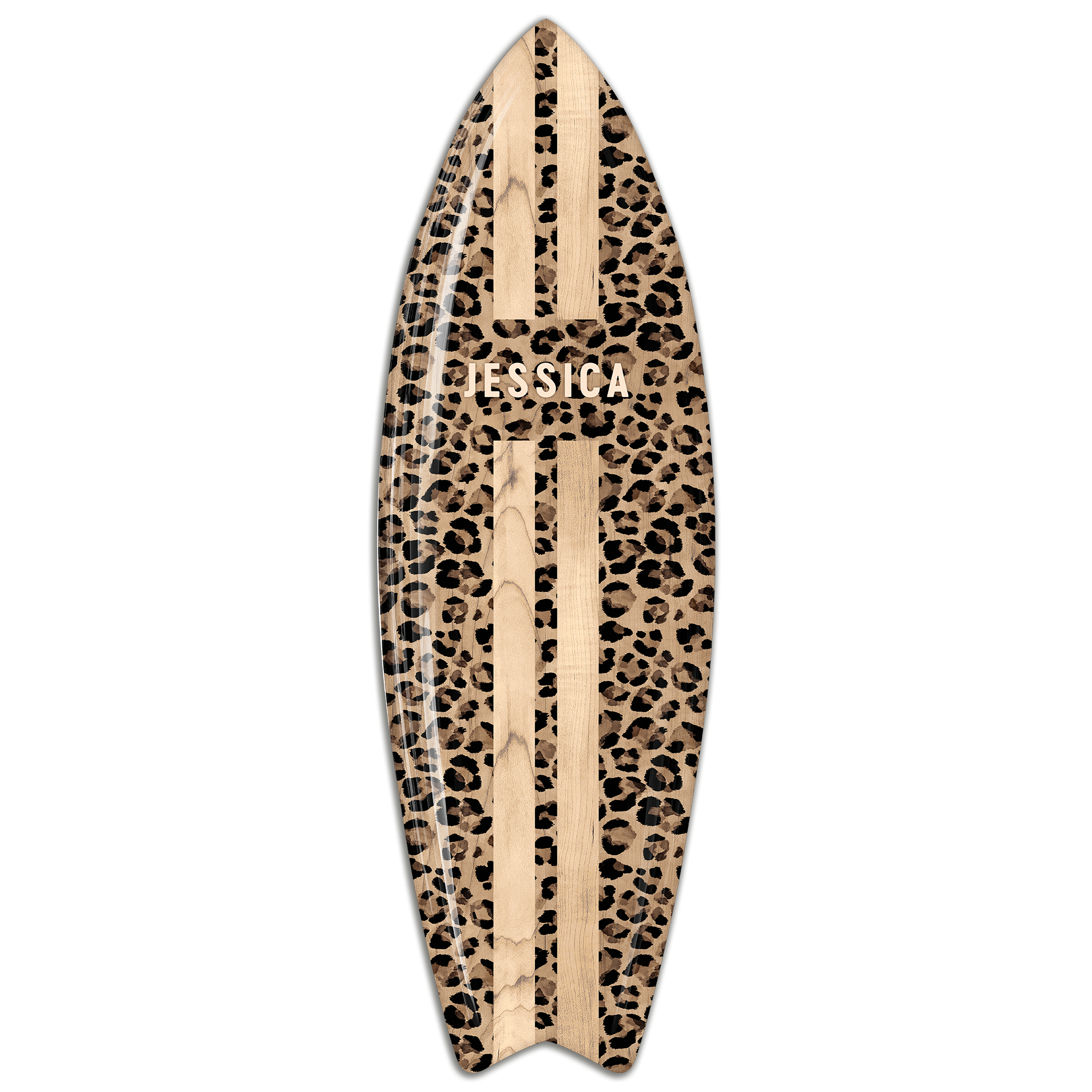 Planche de surf Personnalisée Léopard