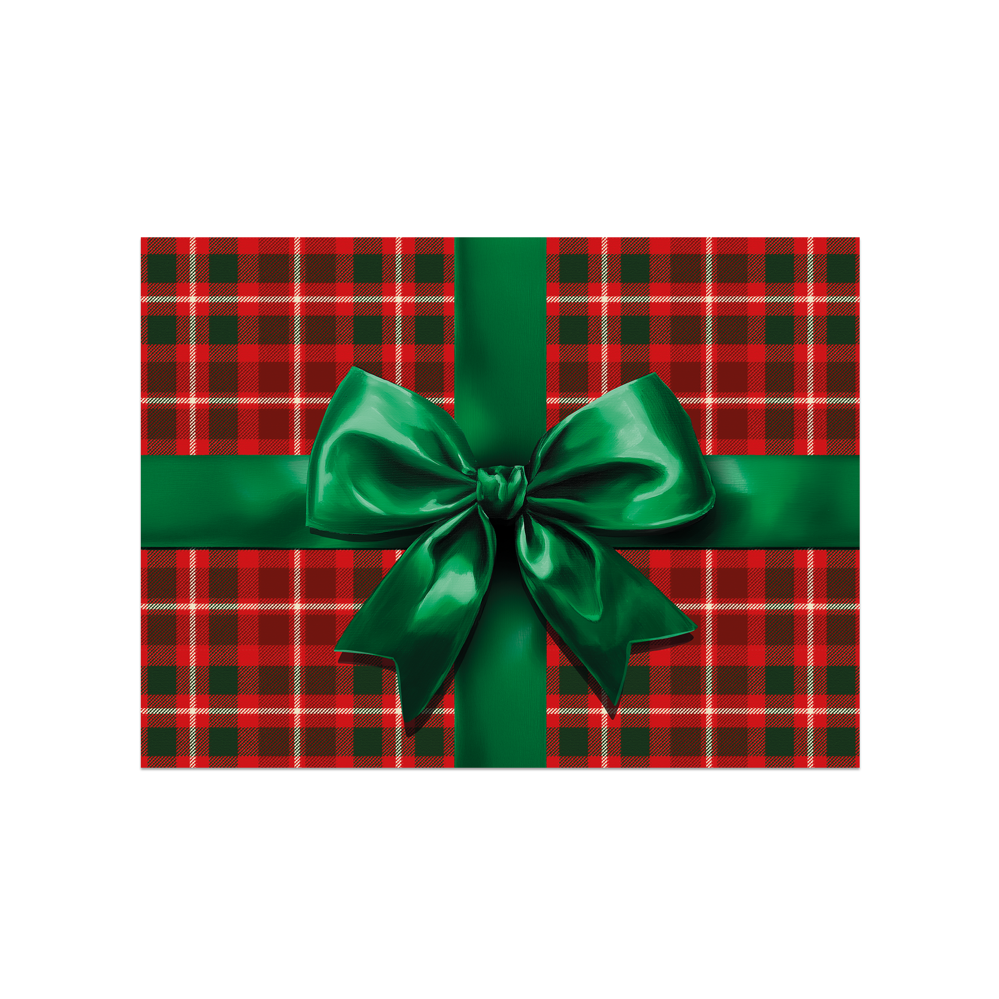Set De Table Vinyle Green Tartan III