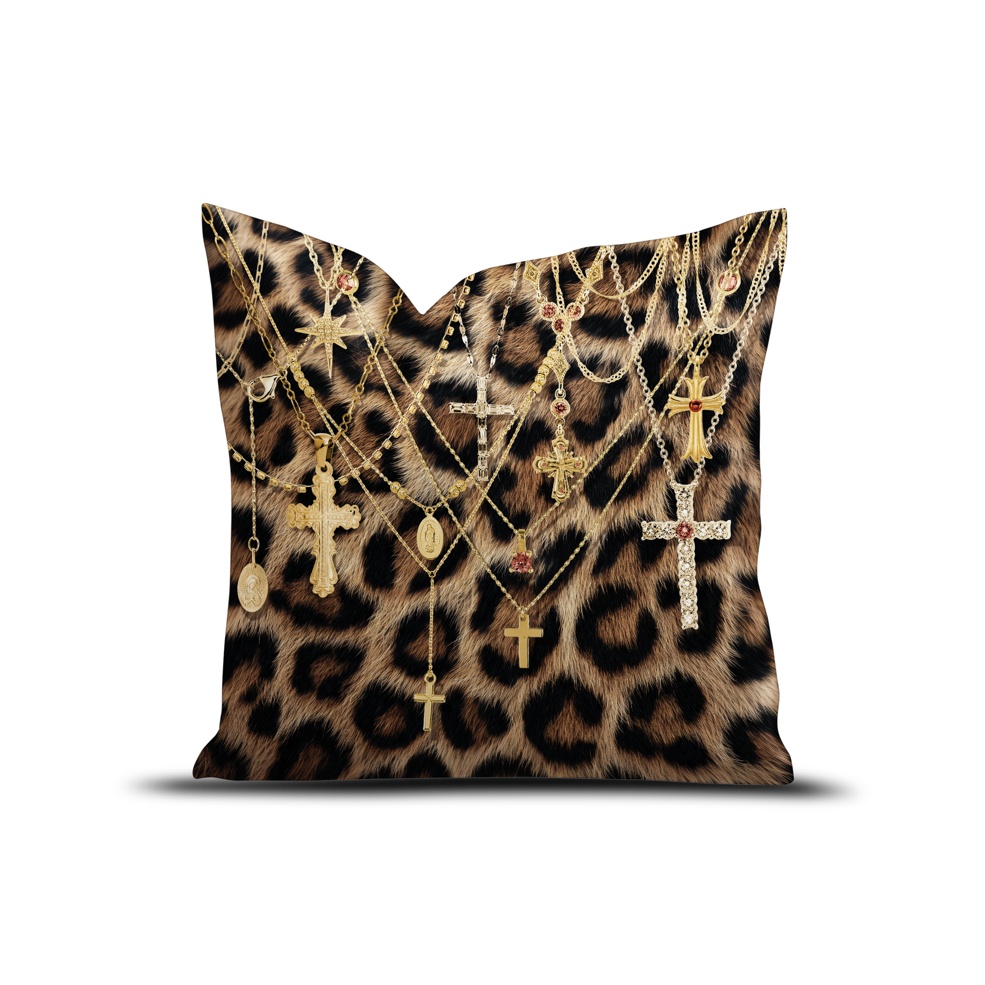 Coussin velours Andes Sacra