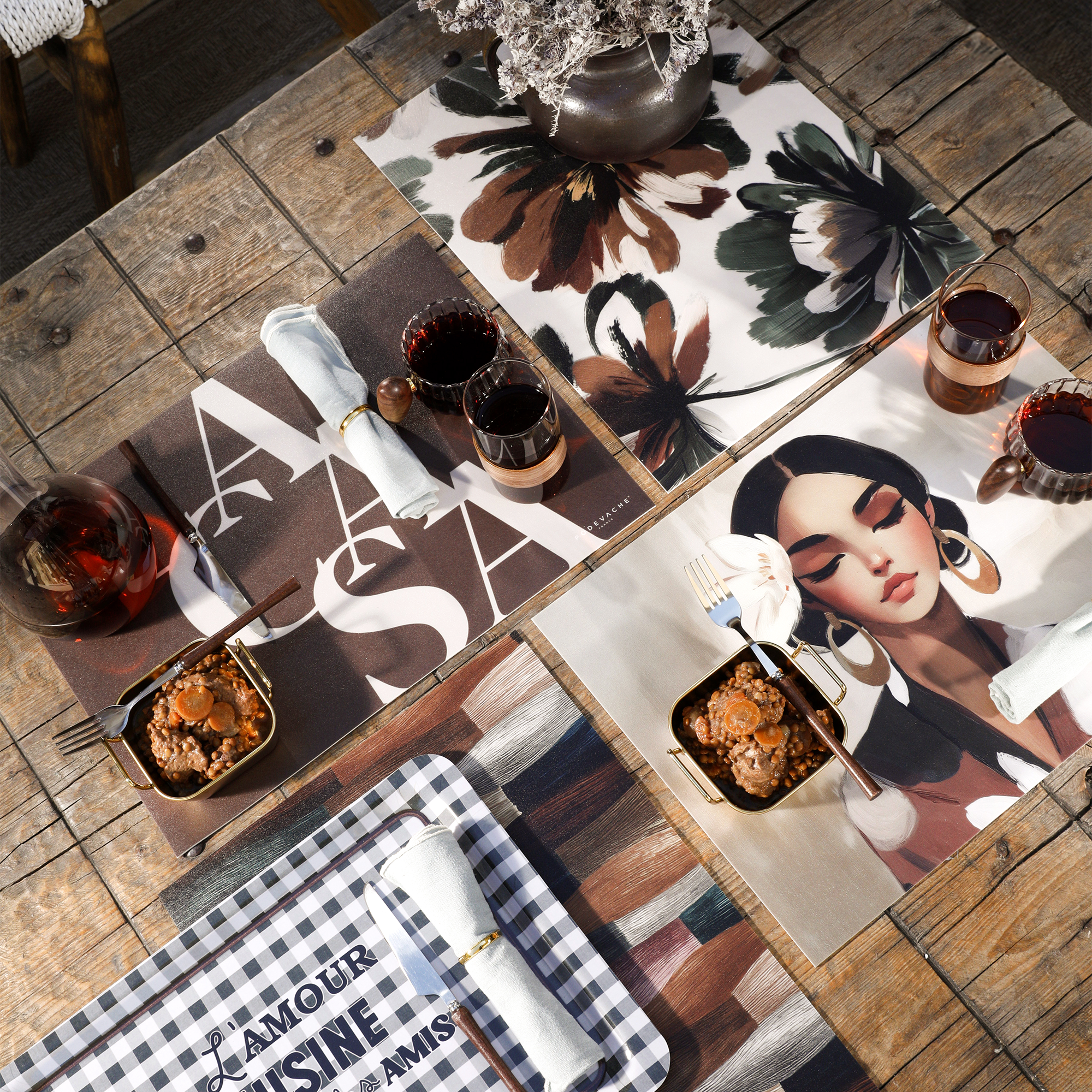 Set De Table Vinyle Altiplano