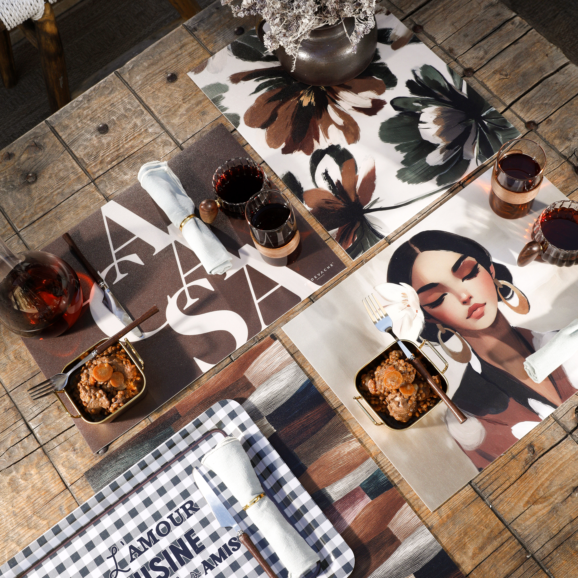 Set De Table Vinyle Cuenca