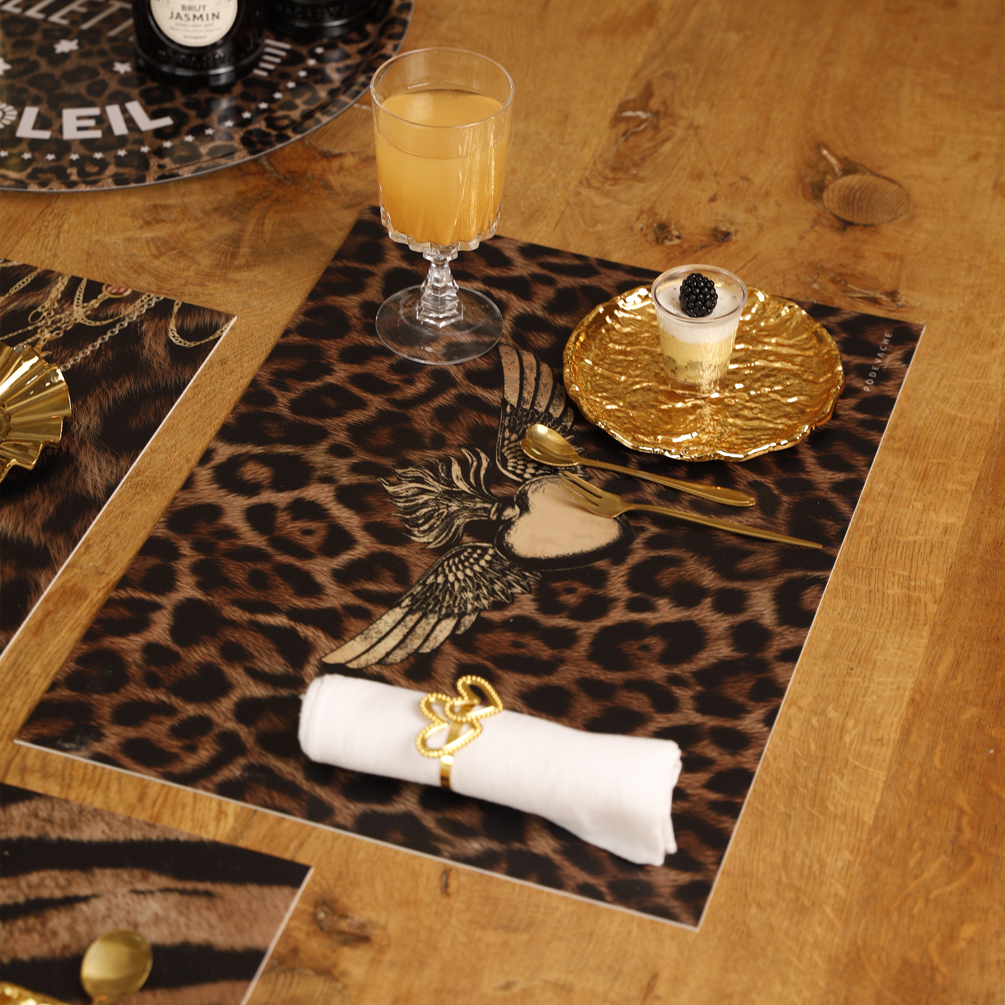 Set De Table Vinyle Corazon de Lima