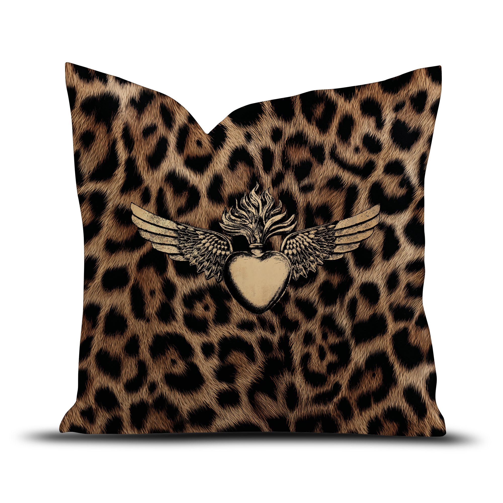 Coussin velours Corazon de Lima