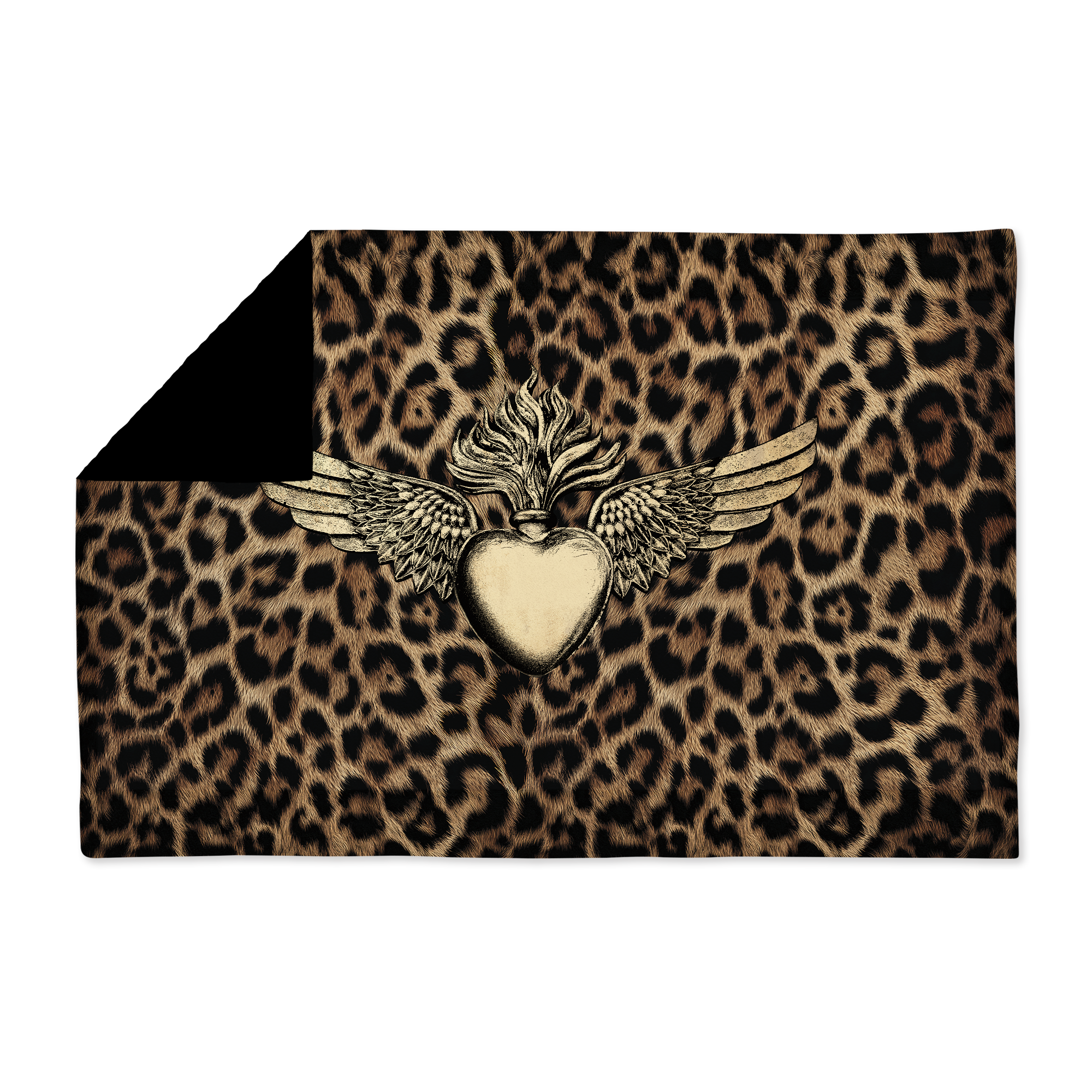 Plaid Velours Corazon de Lima