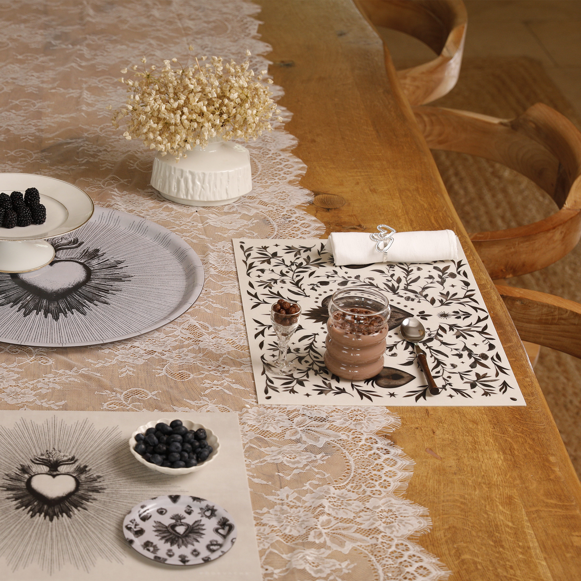 Set De Table Vinyle Corazon de Cuenca