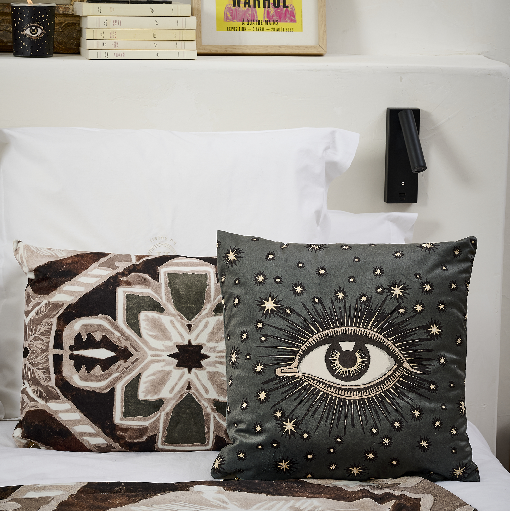 Coussin velours Camino de Fe