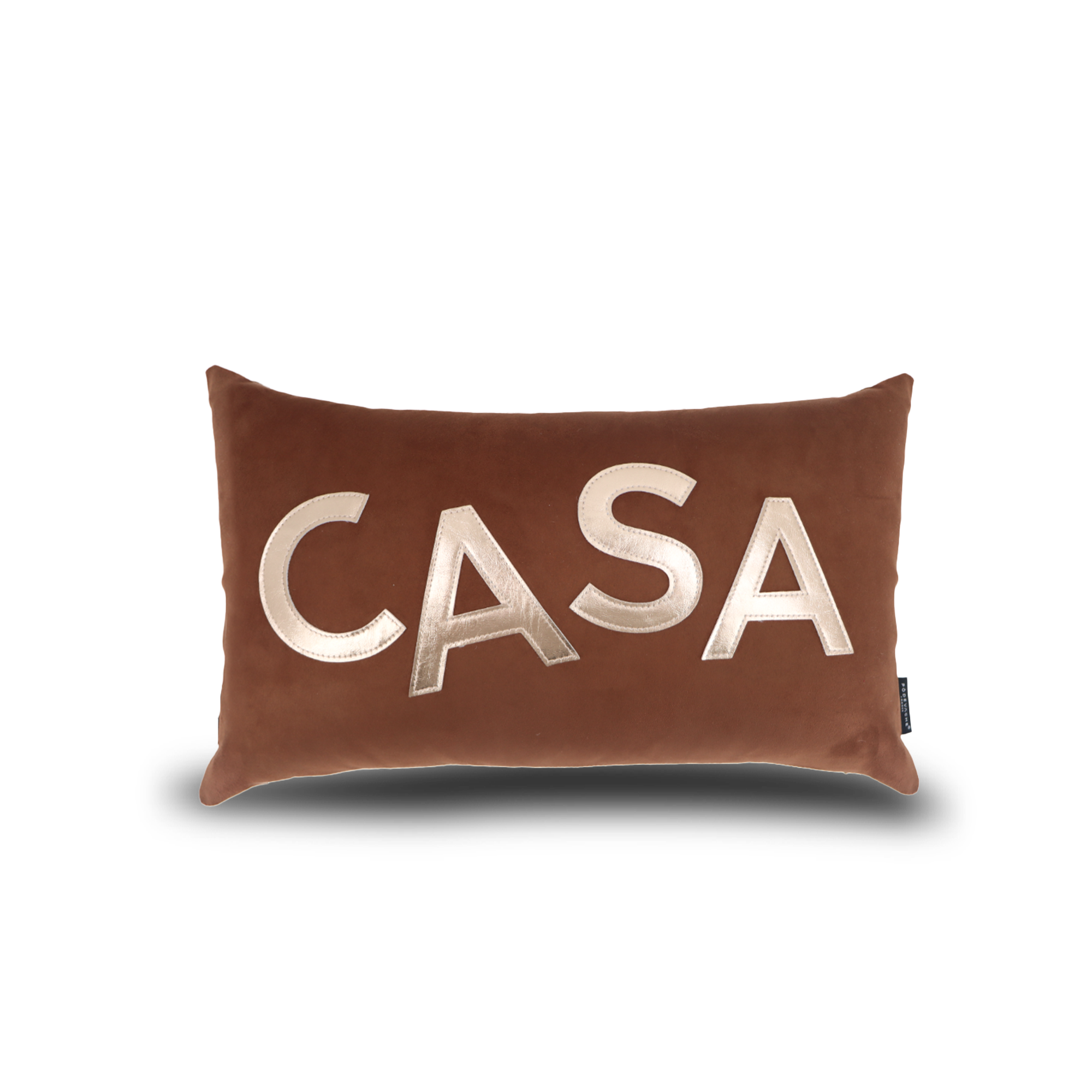 Coussin en simili cuir irisé Sao Joao