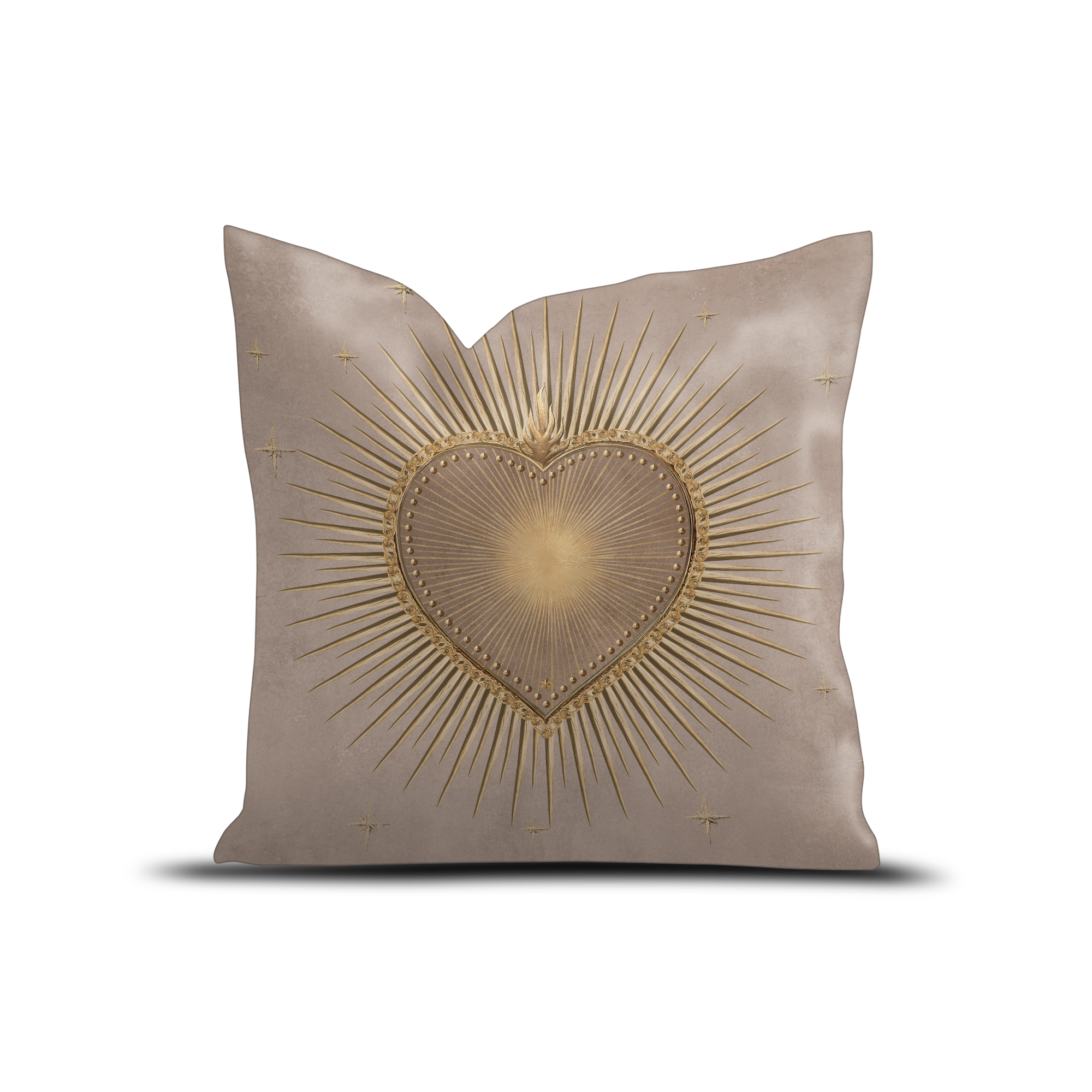 Coussin velours Corazon de San Jose