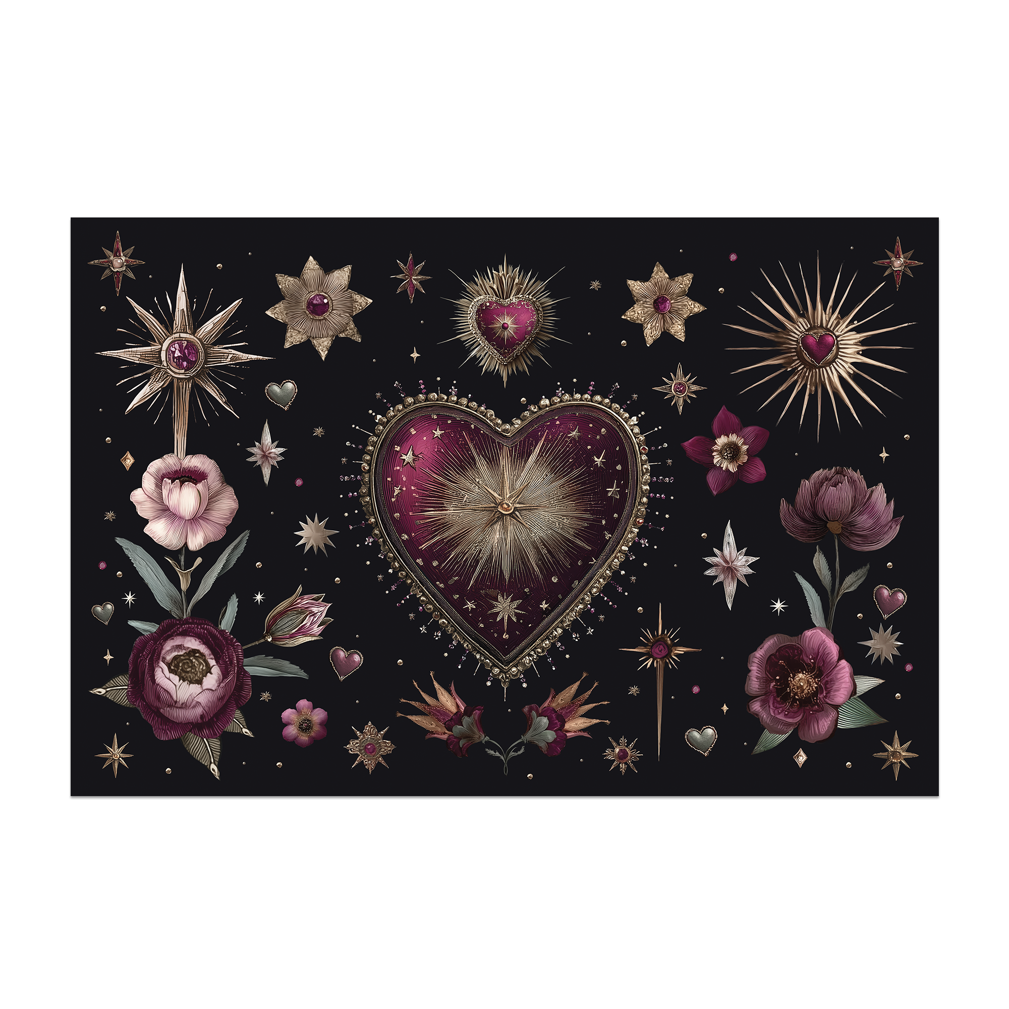Tapis Vinyle Corazon de Popayan