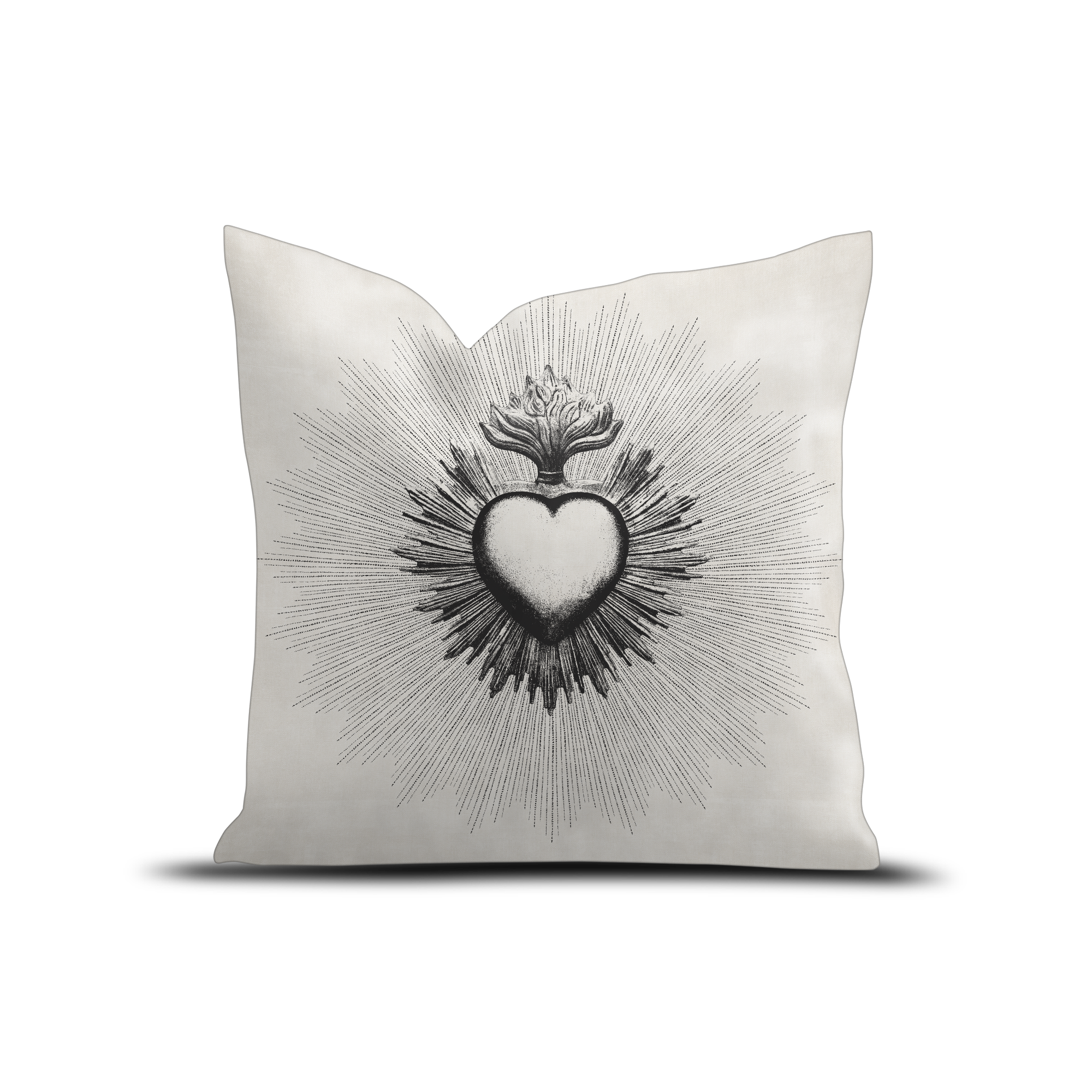 Coussin velours Corazon de Santa Cruz