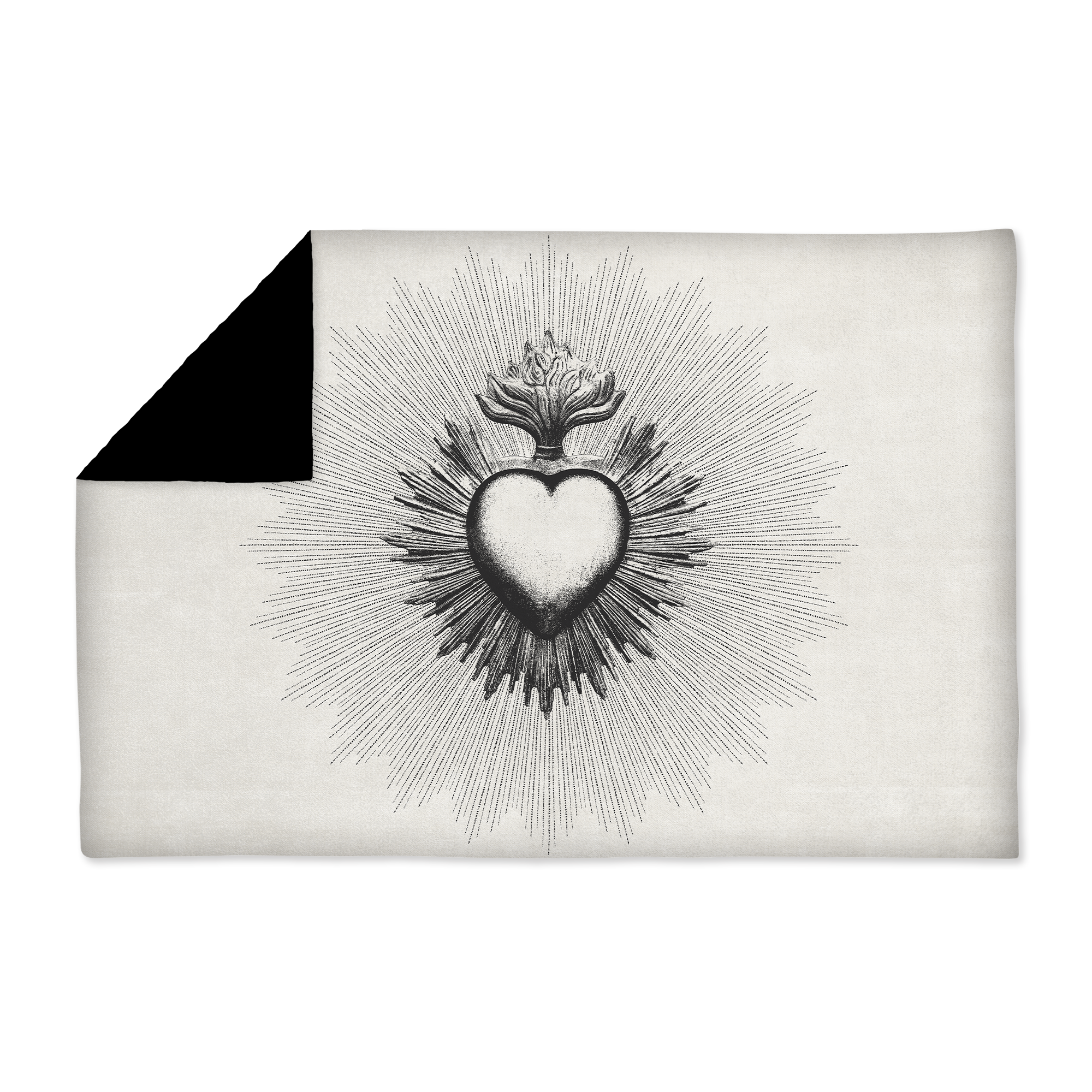 Plaid Velours Corazon de Santa Cruz