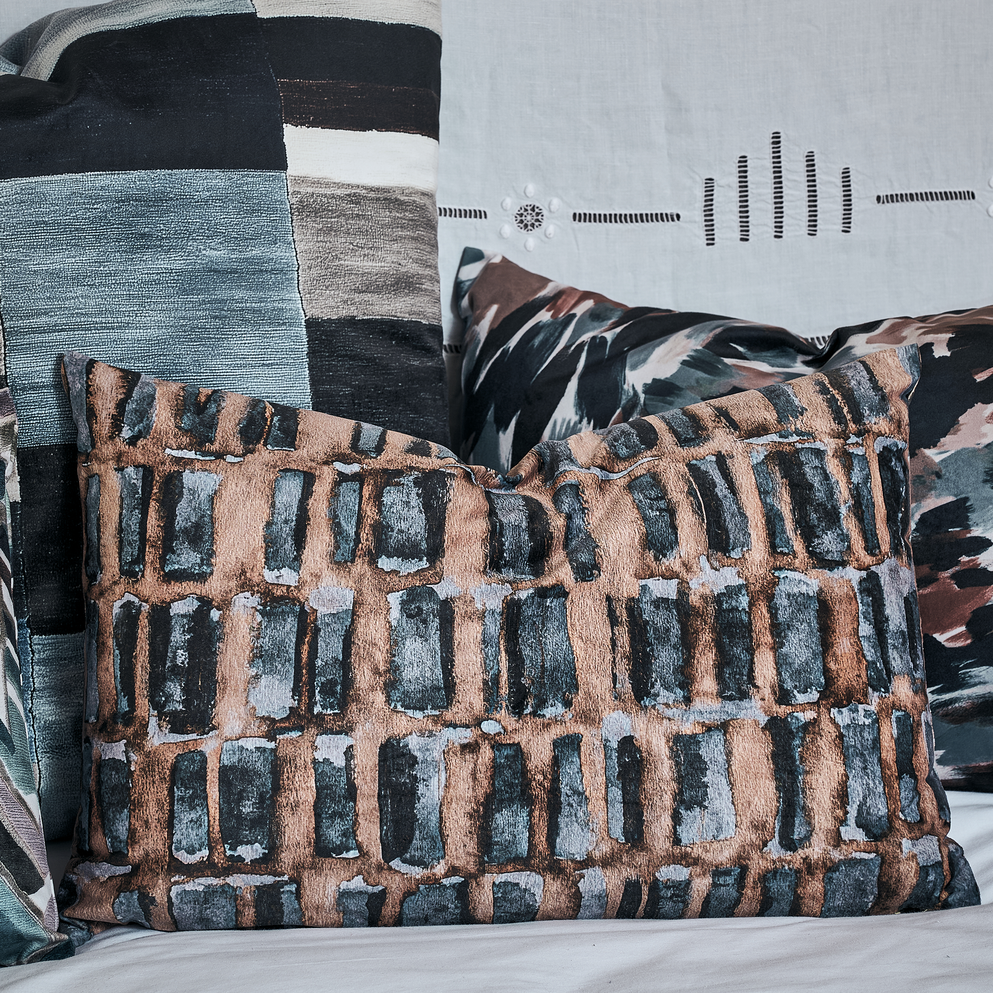 Coussin velours Santa Rosa