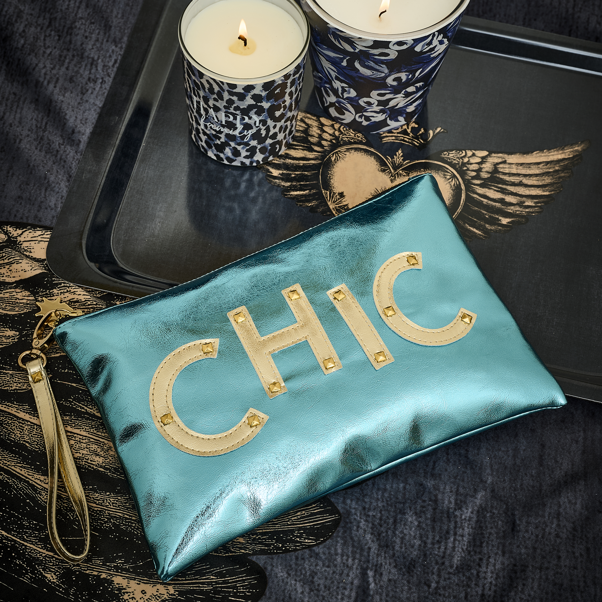 Pochette simili cuir Truro